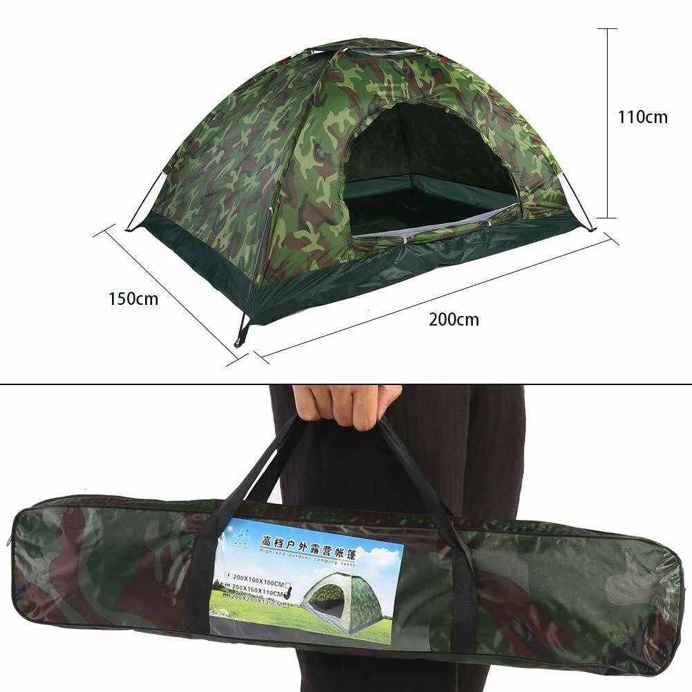 Youyijia Wurfzelt Wurfzelte Camping Kuppelzelt Wasserdichtes Camouflage Wanderzelt