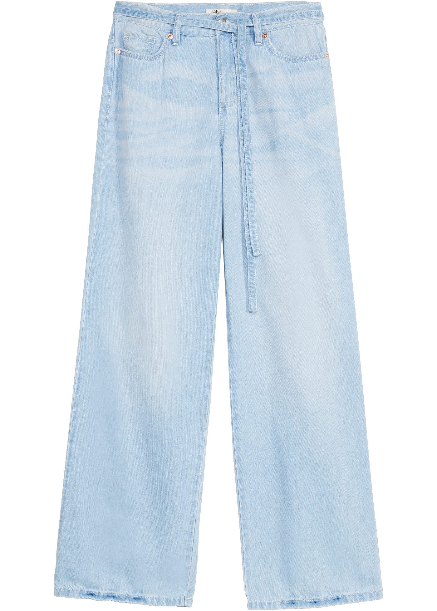 bonprix Weite Jeans lockerer Loose Fit, low Stretch Denim, 5-Pocket-Design – Bild 5 von 5