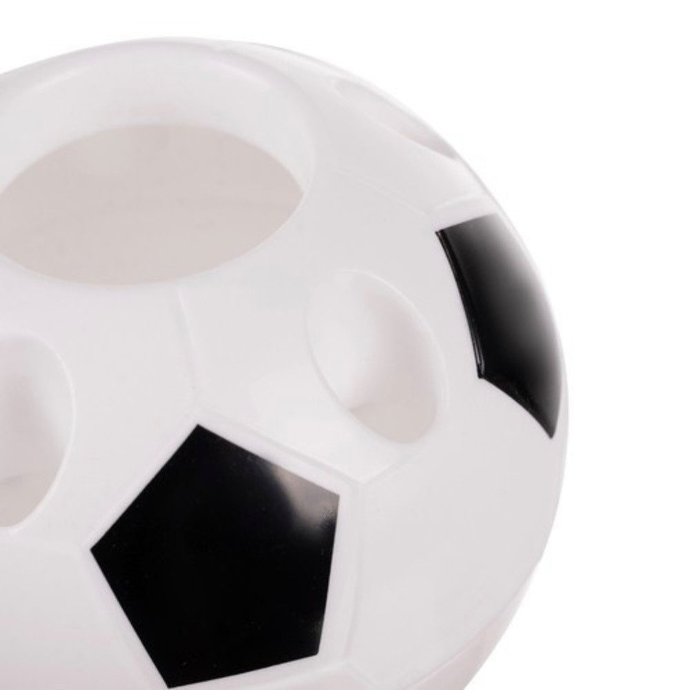 MAALEO Organizer Schreibtisch Stiftehalter (Spar-Set, 1 St., Fußball), Extra Steckplätze für Kugelschreiber oder Marker