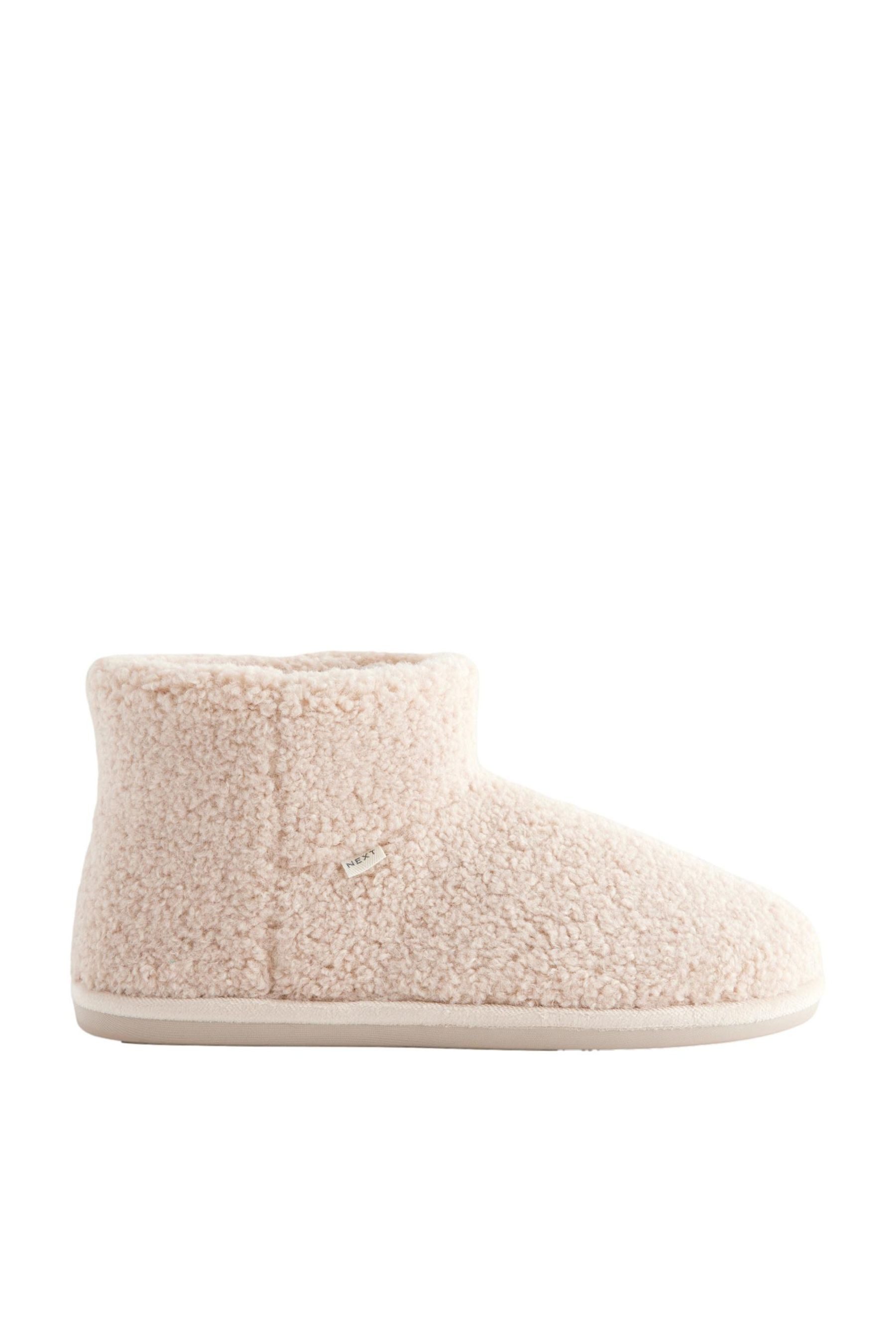 Next Hausstiefel mit Teddyfell Hausschuh (1-tlg)