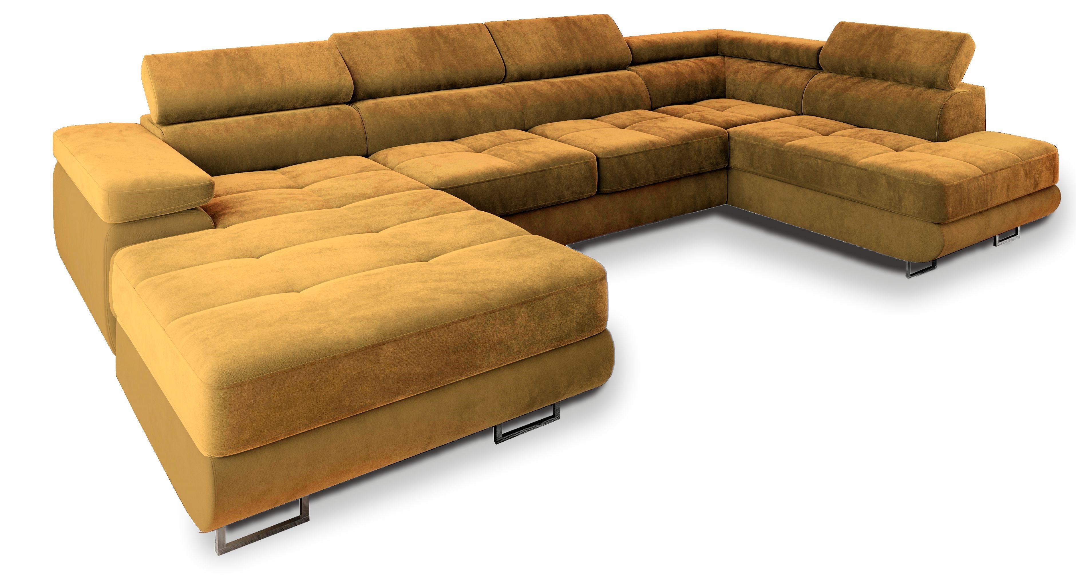 Masseno Ecksofa CASONE mit Schlaffunktion U-Form, günstig online kaufen