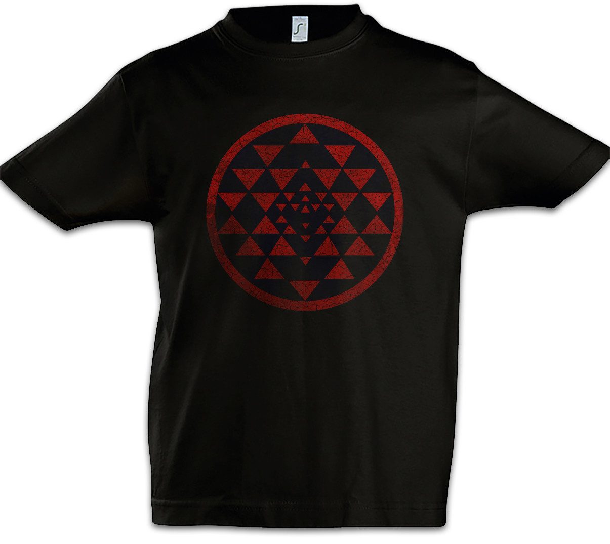 Print-Shirt Red Squadron Patch Kinder T-Shirt Galactica Space Ship Star Raumschiff
