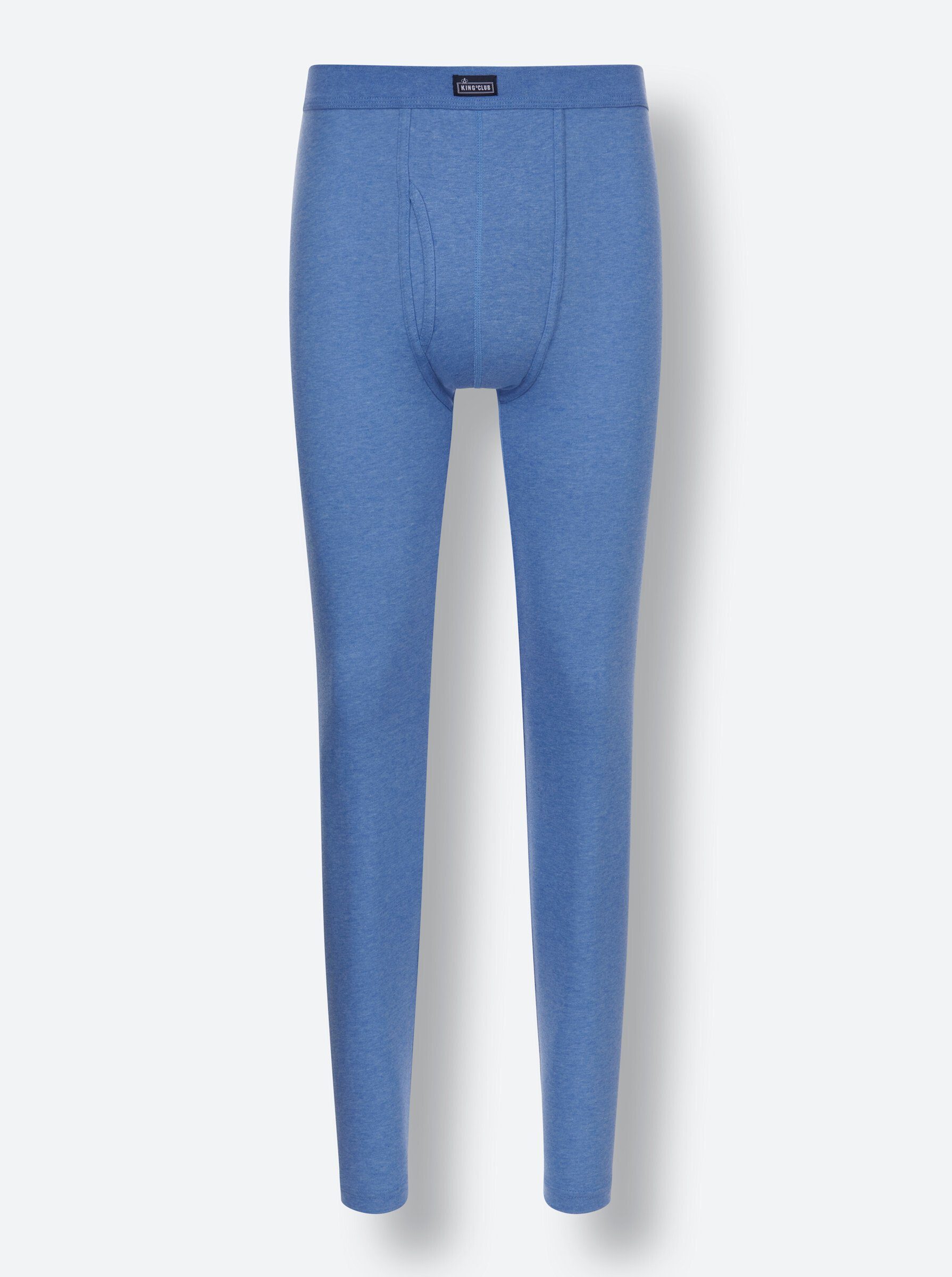 WEIDEN WITT (2-St) Unterhose jeansblau-meliert Lange