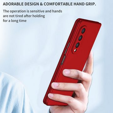 König Design Handyhülle Samsung Galaxy Z Fold4 5G, Schutzhülle Case Cover Backcover Etuis Bumper