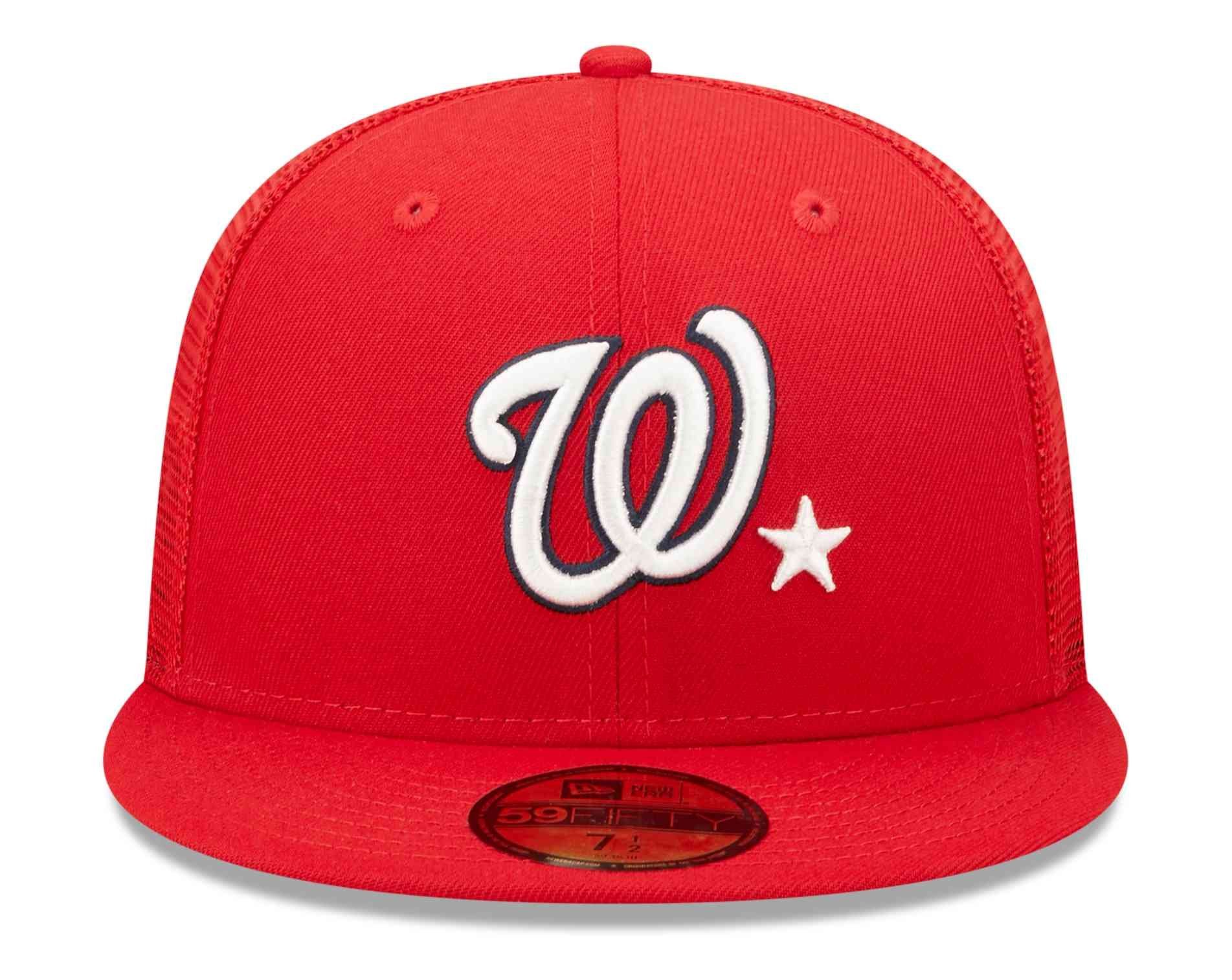 Nationals Star 22 New Game Washington Cap All MLB Fitted 59Fifty Era