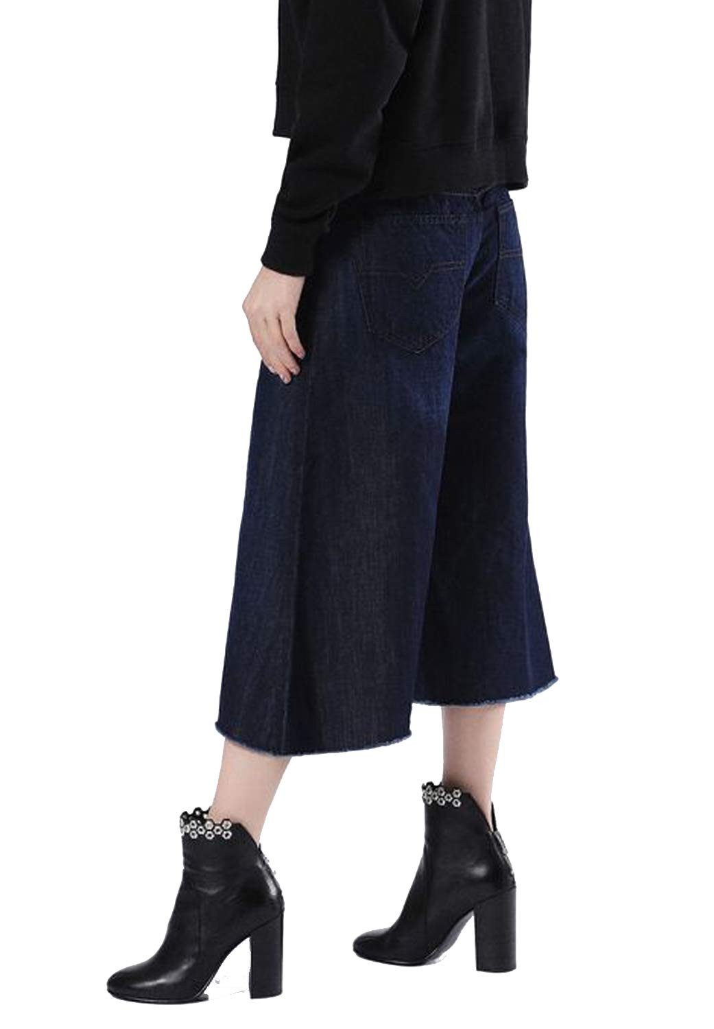 Diesel 3/4-Jeans Diesel DE-Ever 0676B Damen 3/4 Jeans Leinen