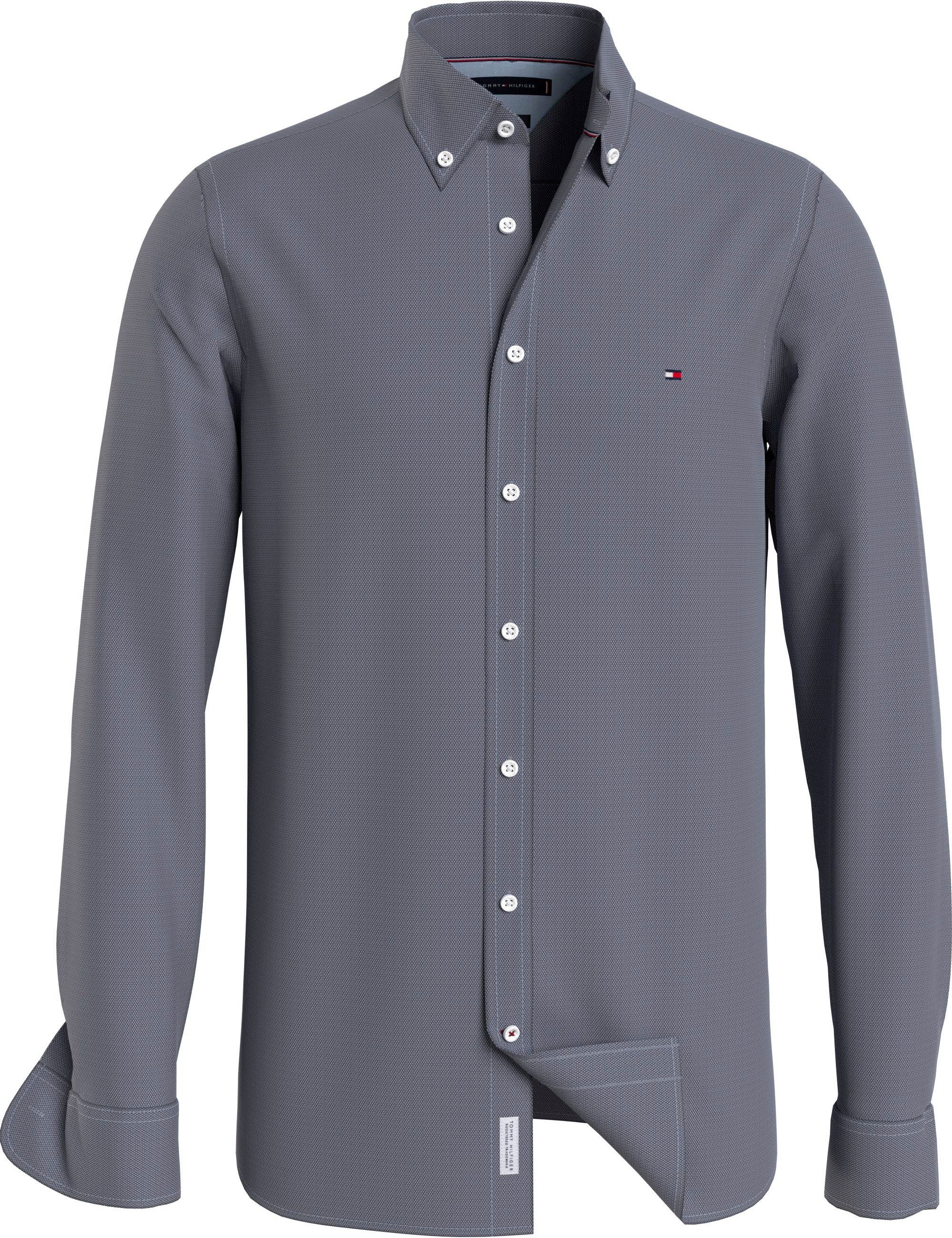 Tommy Hilfiger Big & Tall Langarmhemd BT - FLEX DOBBY RF SHIRT