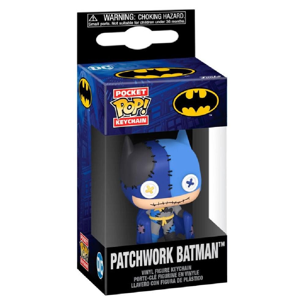 Funko Schlüsselanhänger Patchwork Batman - Pocket POP - Keychain