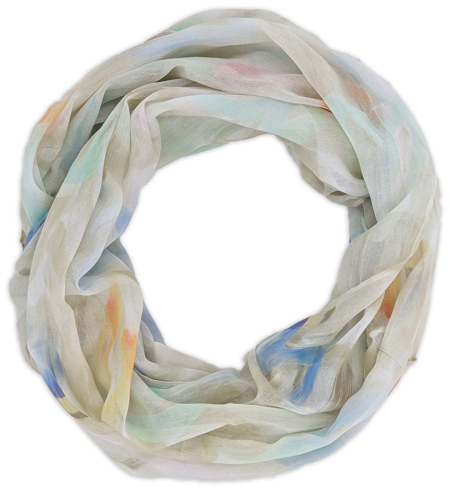 Loop Loop mit Brushstroke Herz Muster