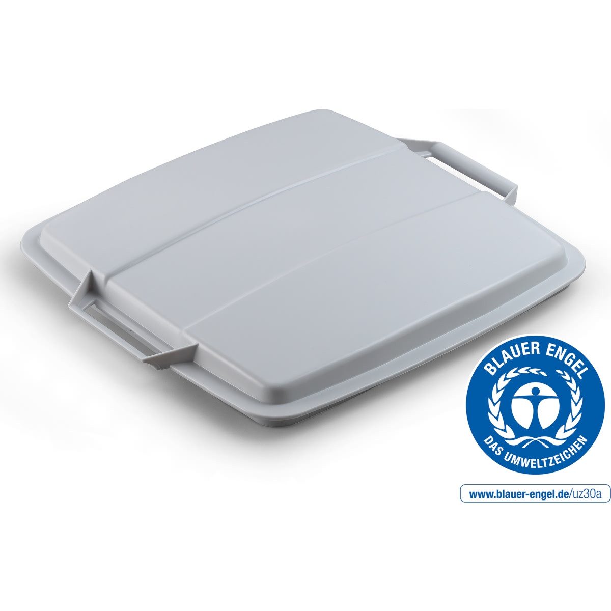 DURABLE Papierkorb Deckel für Abfalltonne für DURABIN 90l quadratisch grau
