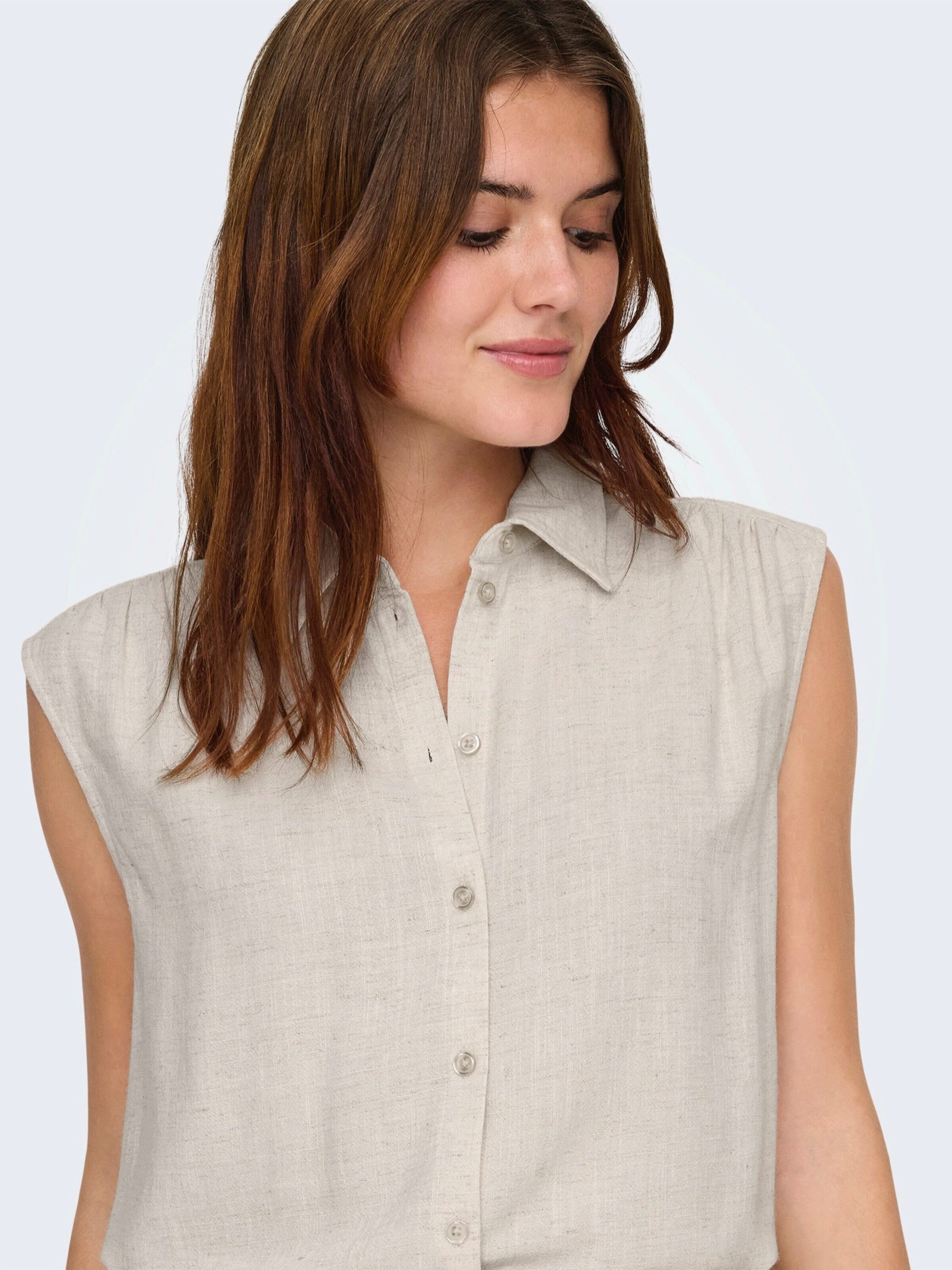ONLY Funktionsbluse ONLSiesta (1-tlg) Drapiert/gerafft – Bild 5 von 5