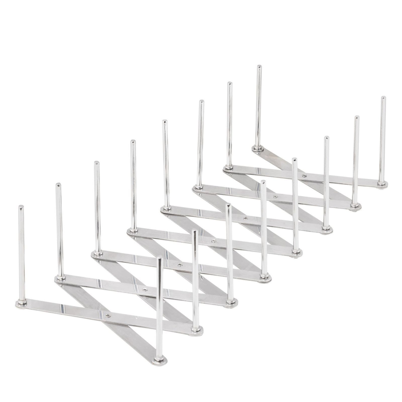 Gravidus Geschirrständer Ausziehbarer Topfdeckelhalter aus Edelstahl 9,5–80cm – Bild 3 von 4