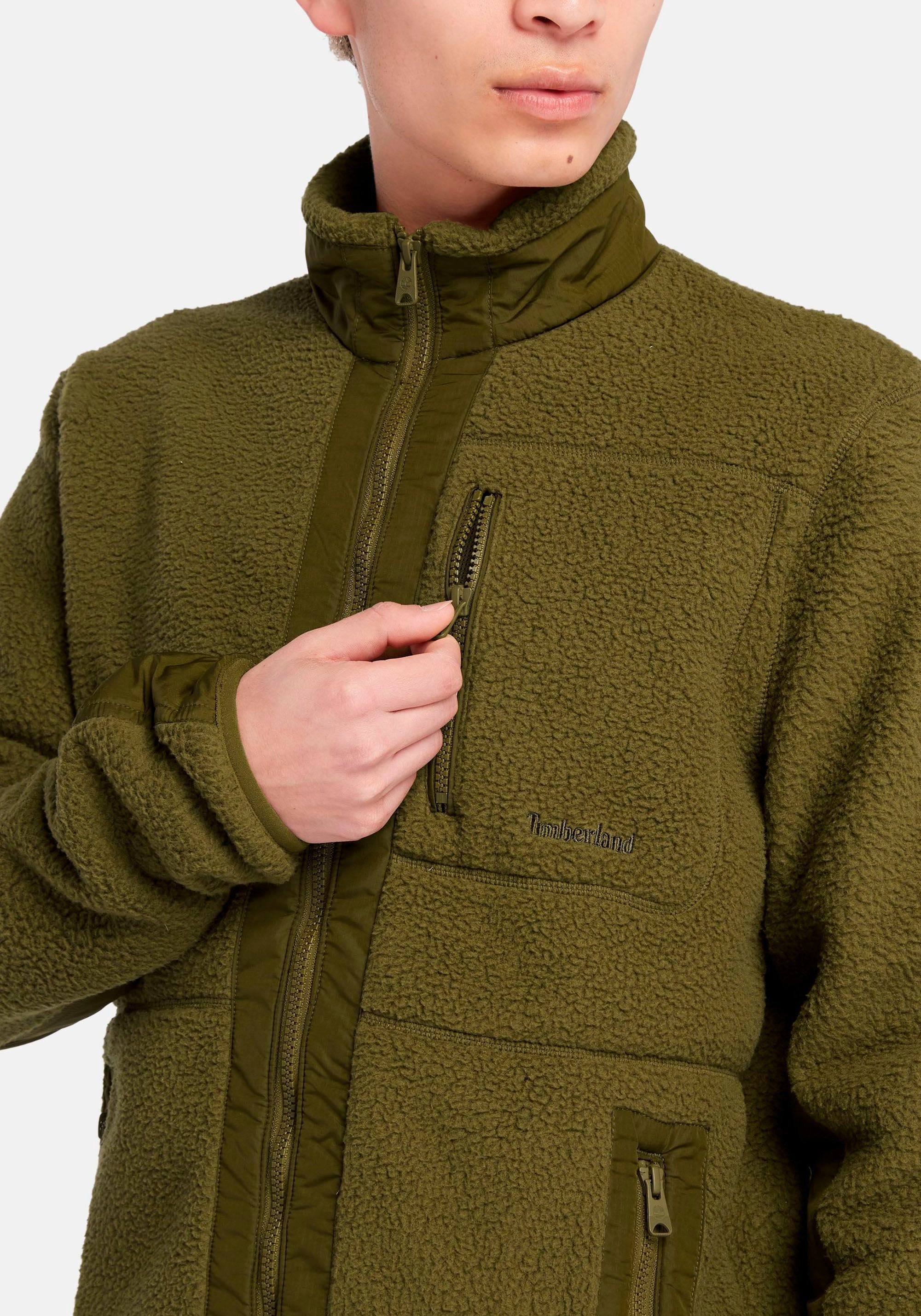 Timberland Mix Sherpa Sweatshirt Fleece Media FZ