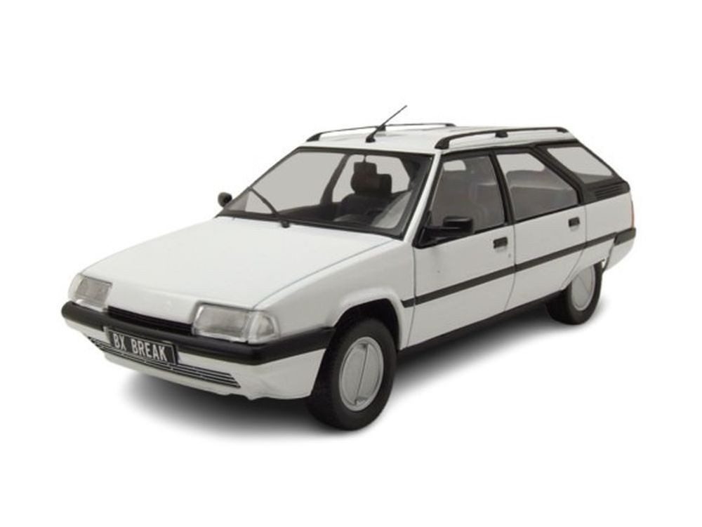 Whitebox Modellauto Citroen BX Break Kombi 1986 weiß, Maßstab 1:24