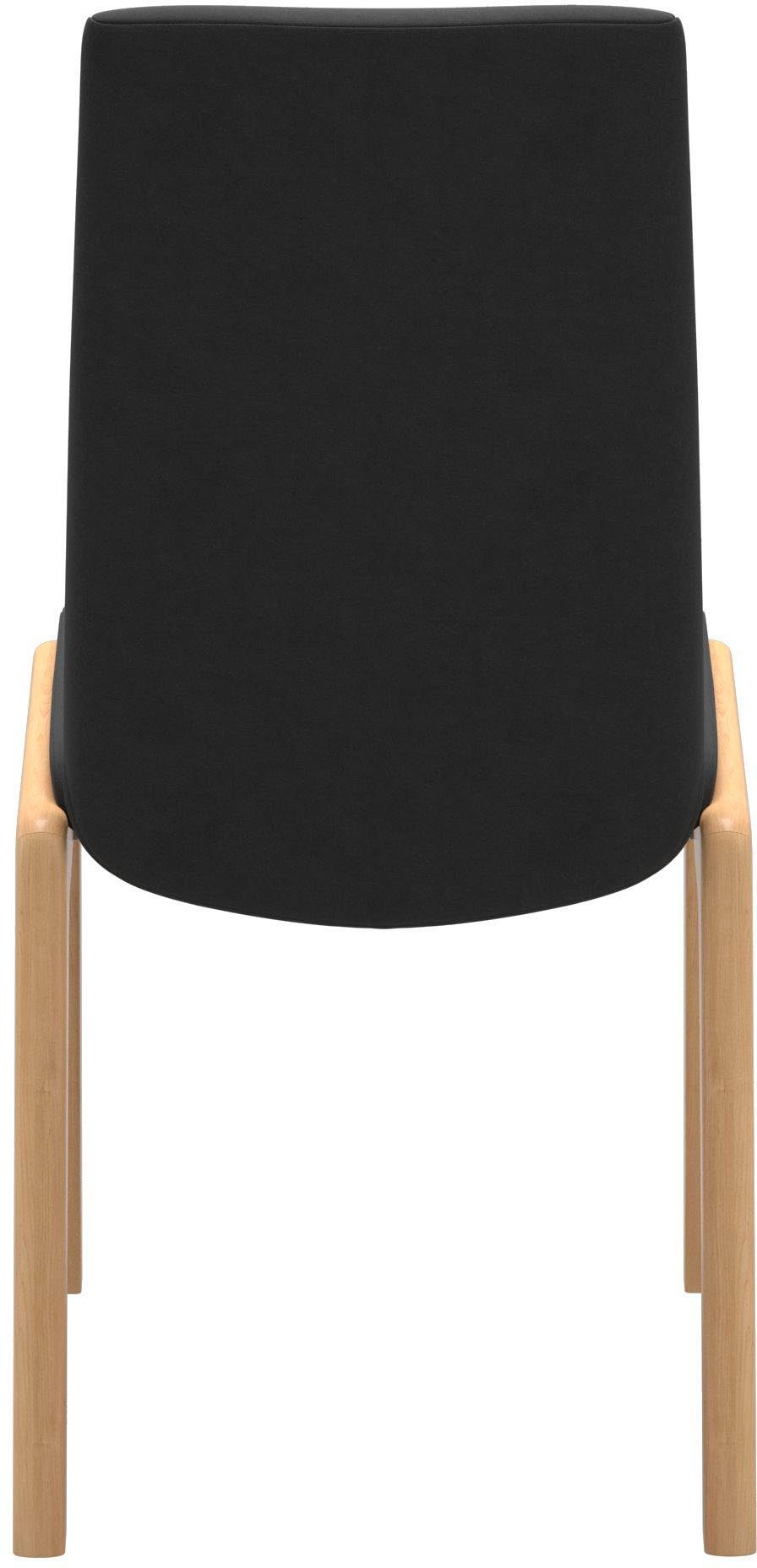 Stressless® Polsterstuhl Laurel, Low Back, Größe M, mit abgerundeten Beinen in Eiche natur