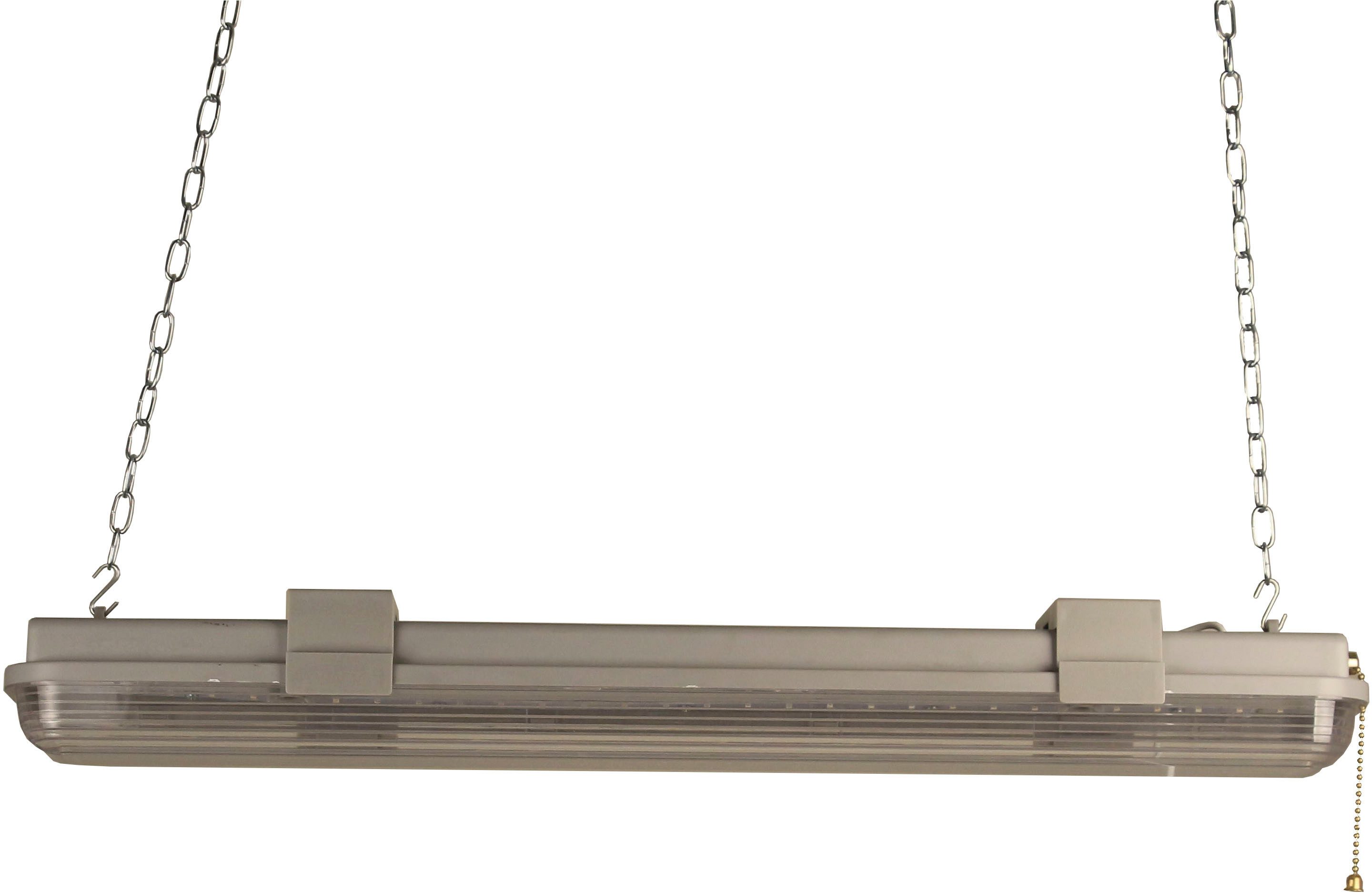 Luxform Außen-Deckenleuchte Solar-TL-Arbeitslampe - Mendoza - LED - 1000 Lumen, LED fest integriert, Geeignet für die Platzierung in Schuppen / Garage / Carport