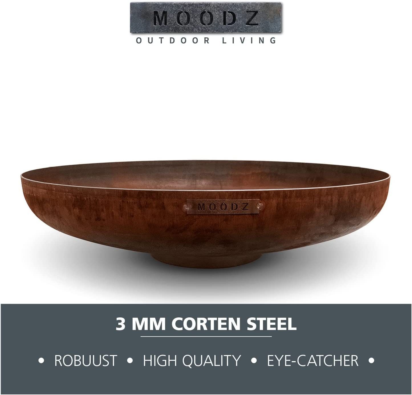 Moodz Feuerschale Moodz Feuerschale Cortenstahl, (Einzelschale), die versie günstig online kaufen