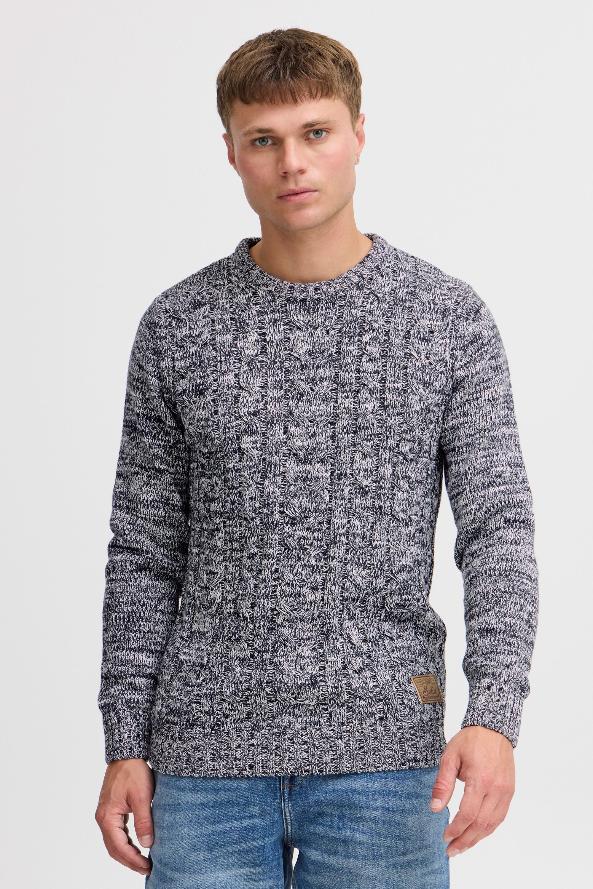 !Solid Strickpullover SDPhilemon Strickpulli mit Zopfstrickmuster günstig online kaufen