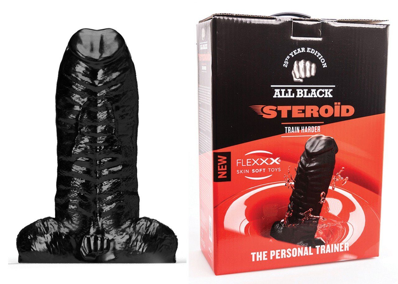 BLACK STEROID Black Dildo Trainer BLACK ALL The Personal ALL