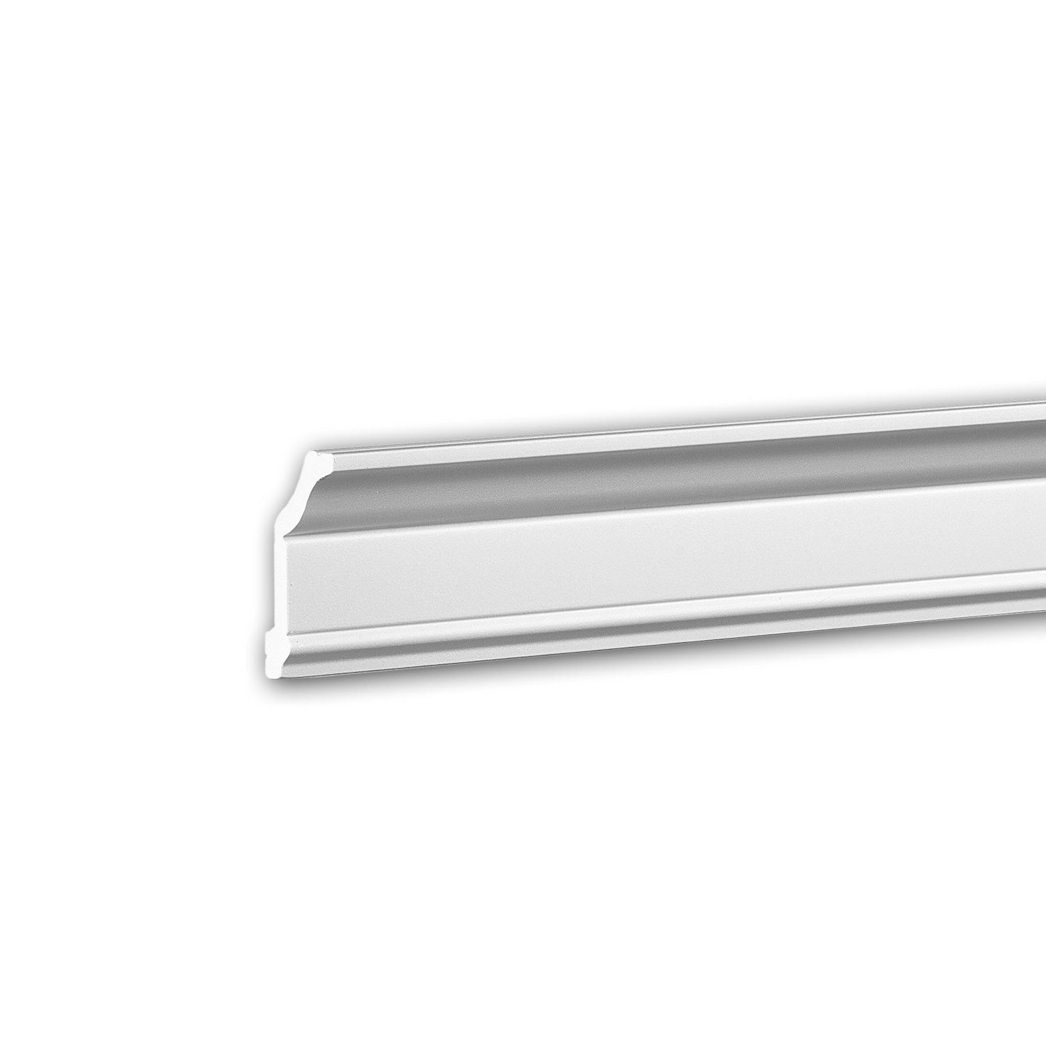 Profhome Eckprofil 650174 Eckleiste Stuckleiste Deckenleiste Zierleiste stoßfest 2 m (Profilleiste, 1-St., Stuckleiste, Eckleiste, Deckenleiste, Zierleiste, 2 m), Profilleiste