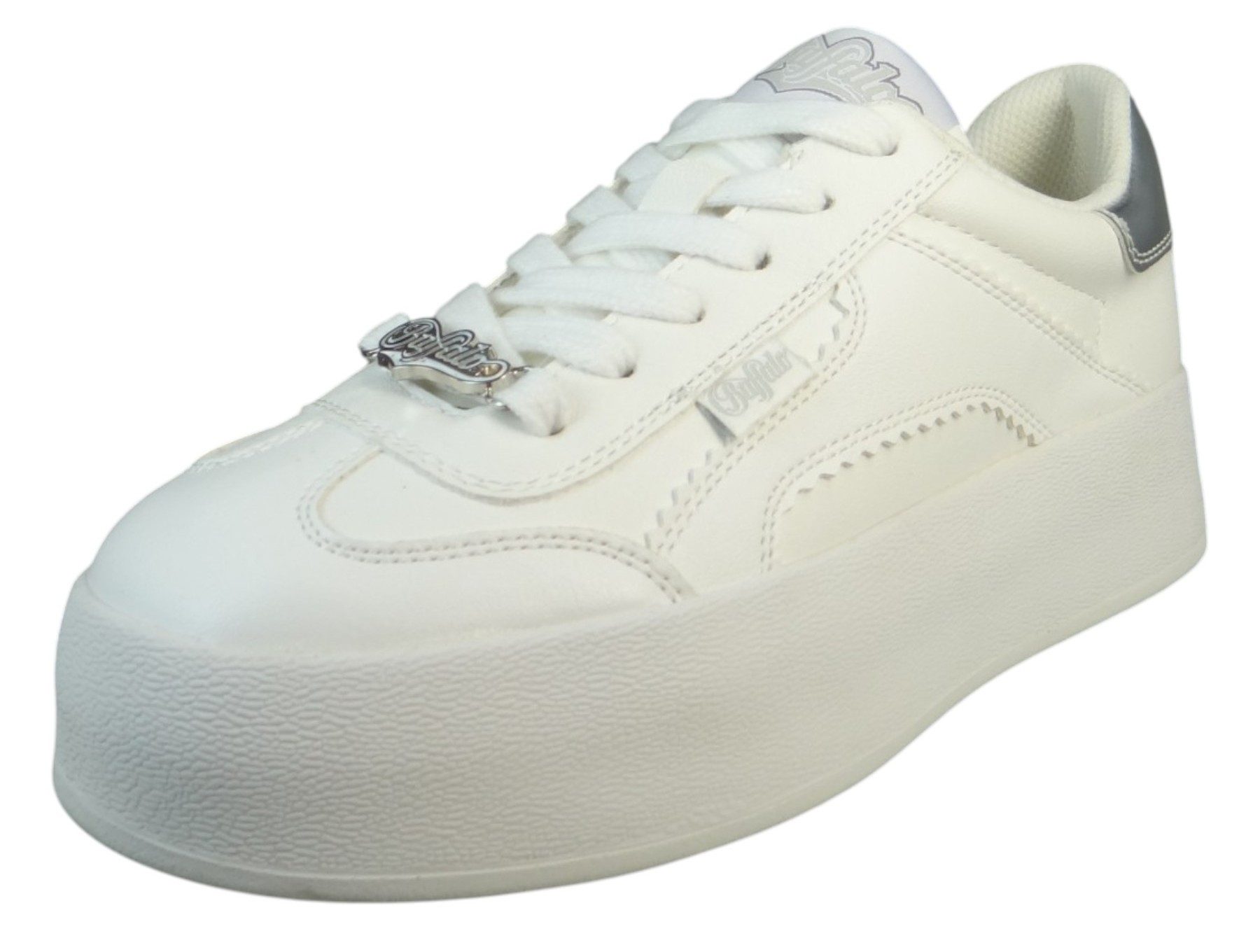 Buffalo PD00016434 CAJO White/Silver Sneaker