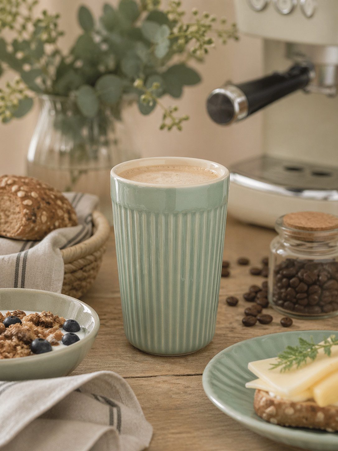 Ib Laursen Becher IB Laursen Café Latte Becher Mynte Green Tea