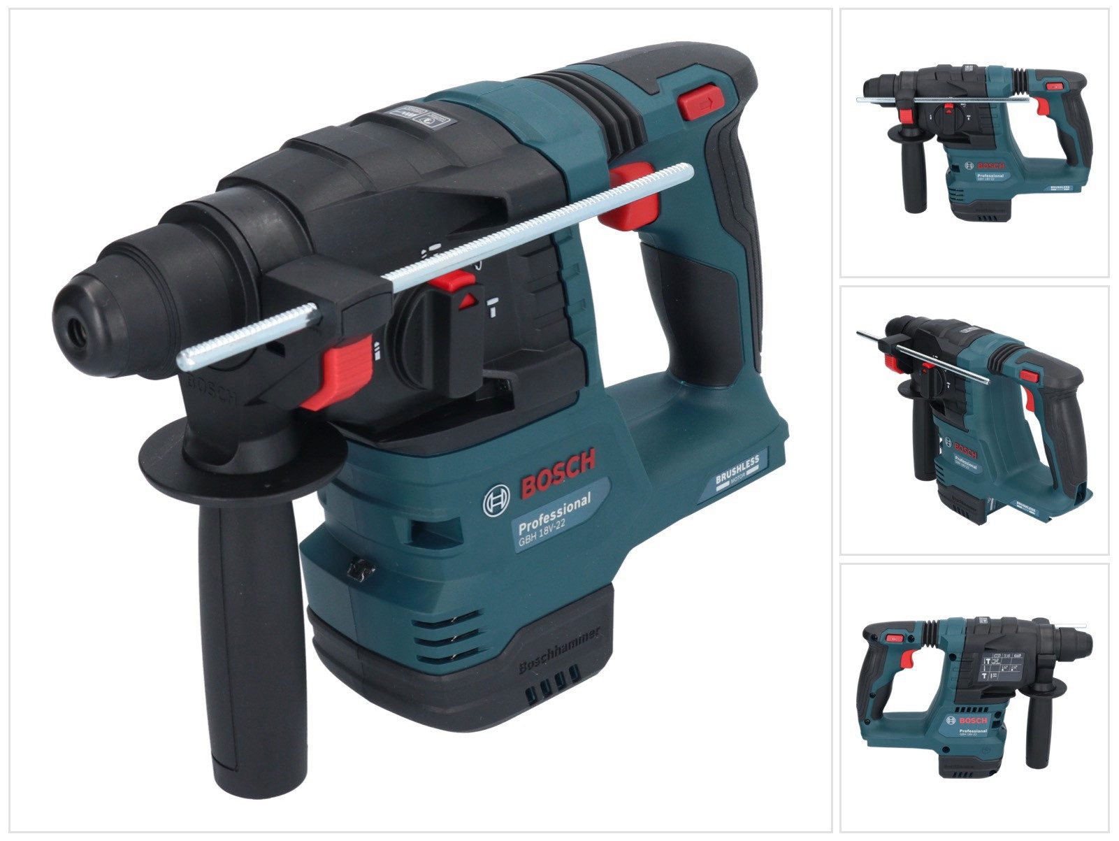 Bosch Professional Schlagbohrmaschine Bosch GBH 18V-22 Professional Akku Bo günstig online kaufen