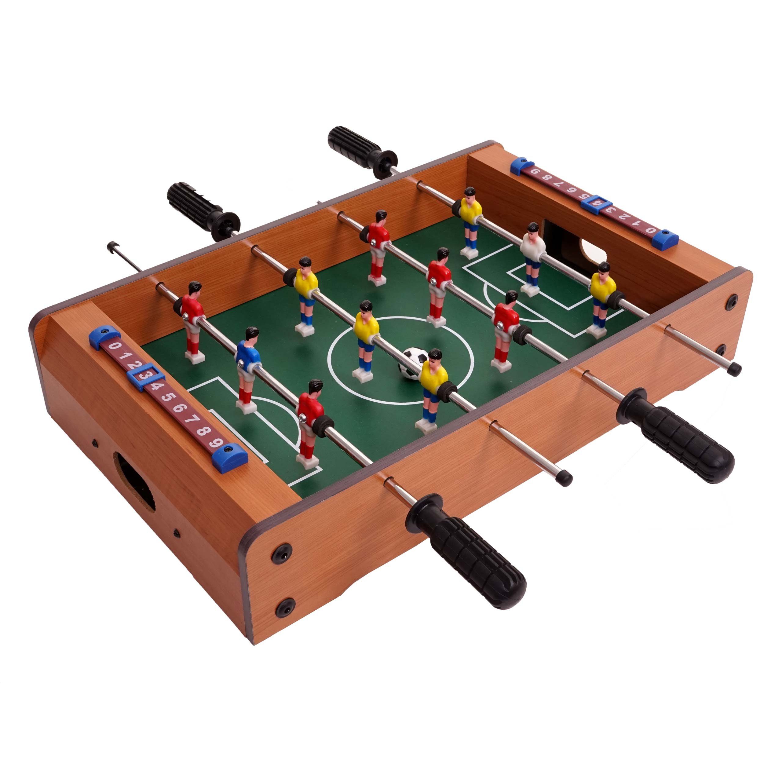 Inklusive 2 MCW-J68, Profil MCW rutschfestem Spielbälle, Griffe Mini-Tischkicker mit