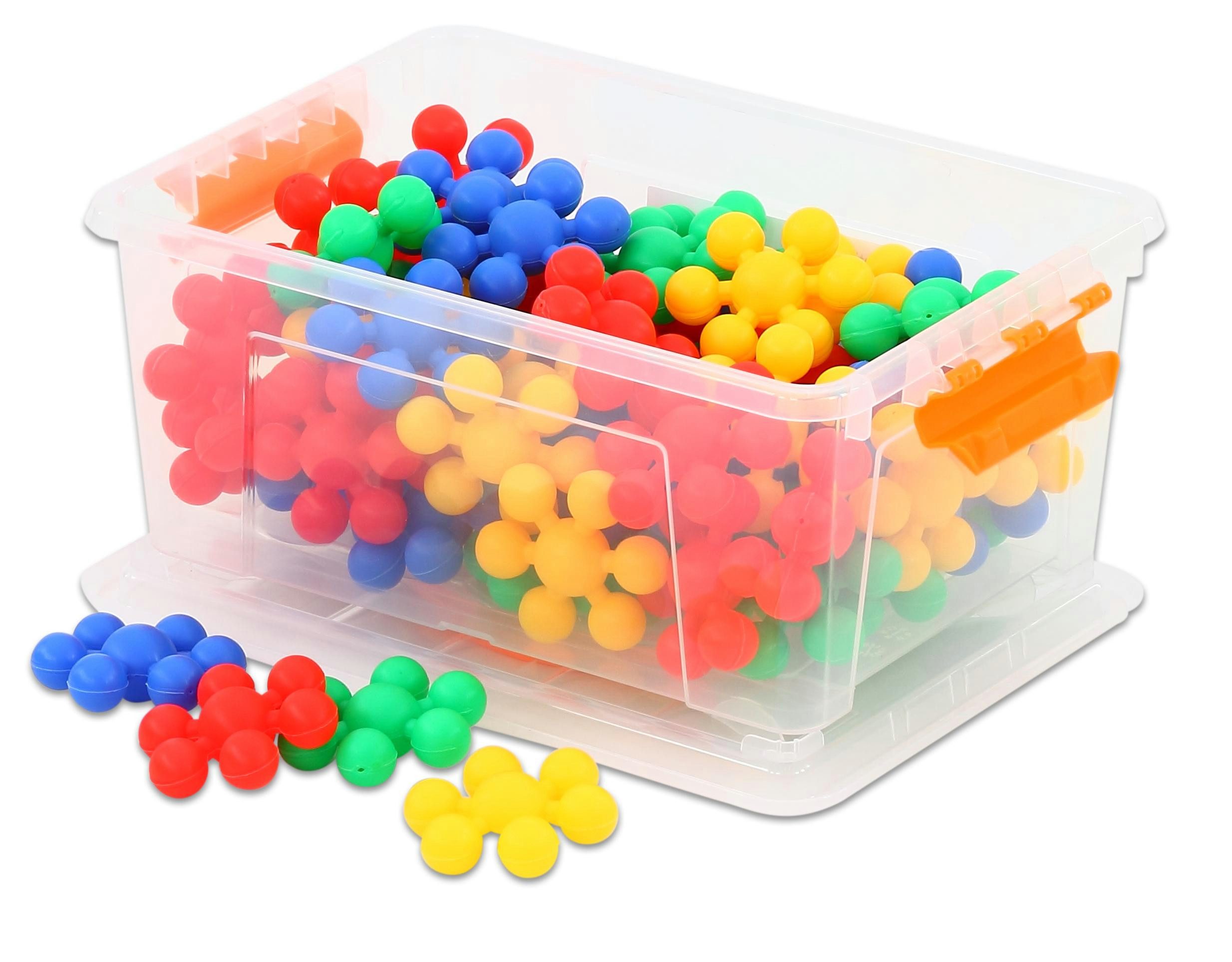 Betzold Steckspielzeug Riesen-Steckblumen, 58-teilig