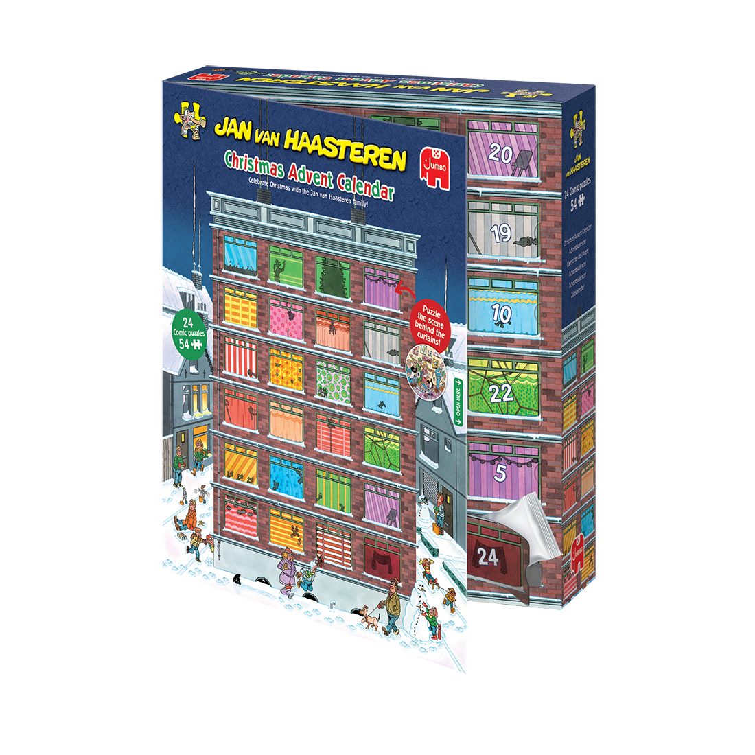 Jan van Haasteren Puzzle Jan van Haasteren Puzzle Adventskalender, 54 Puzzl günstig online kaufen