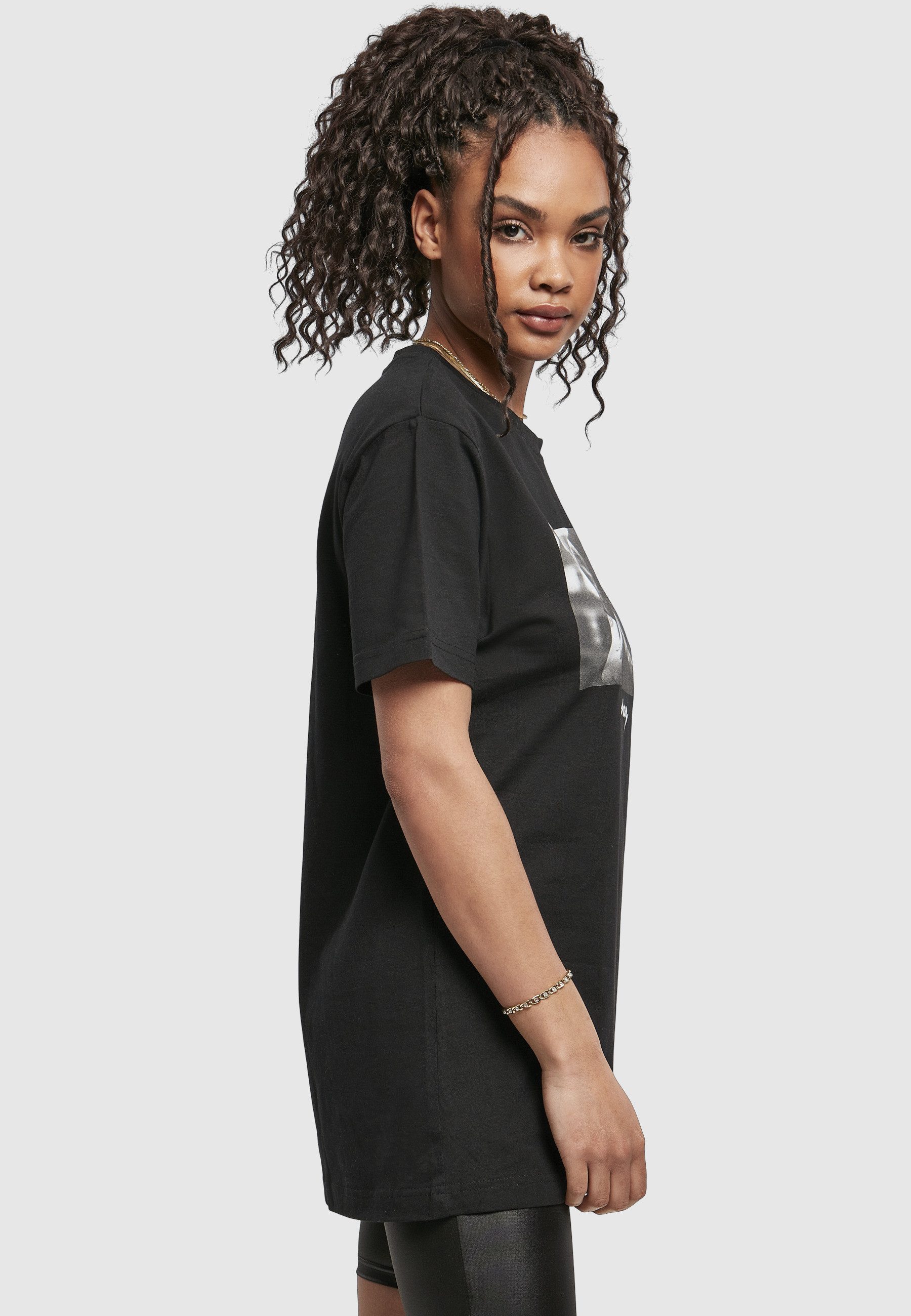 MisterTee Kurzarmshirt MisterTee Damen Ladies Pray Tee (1-tlg)
