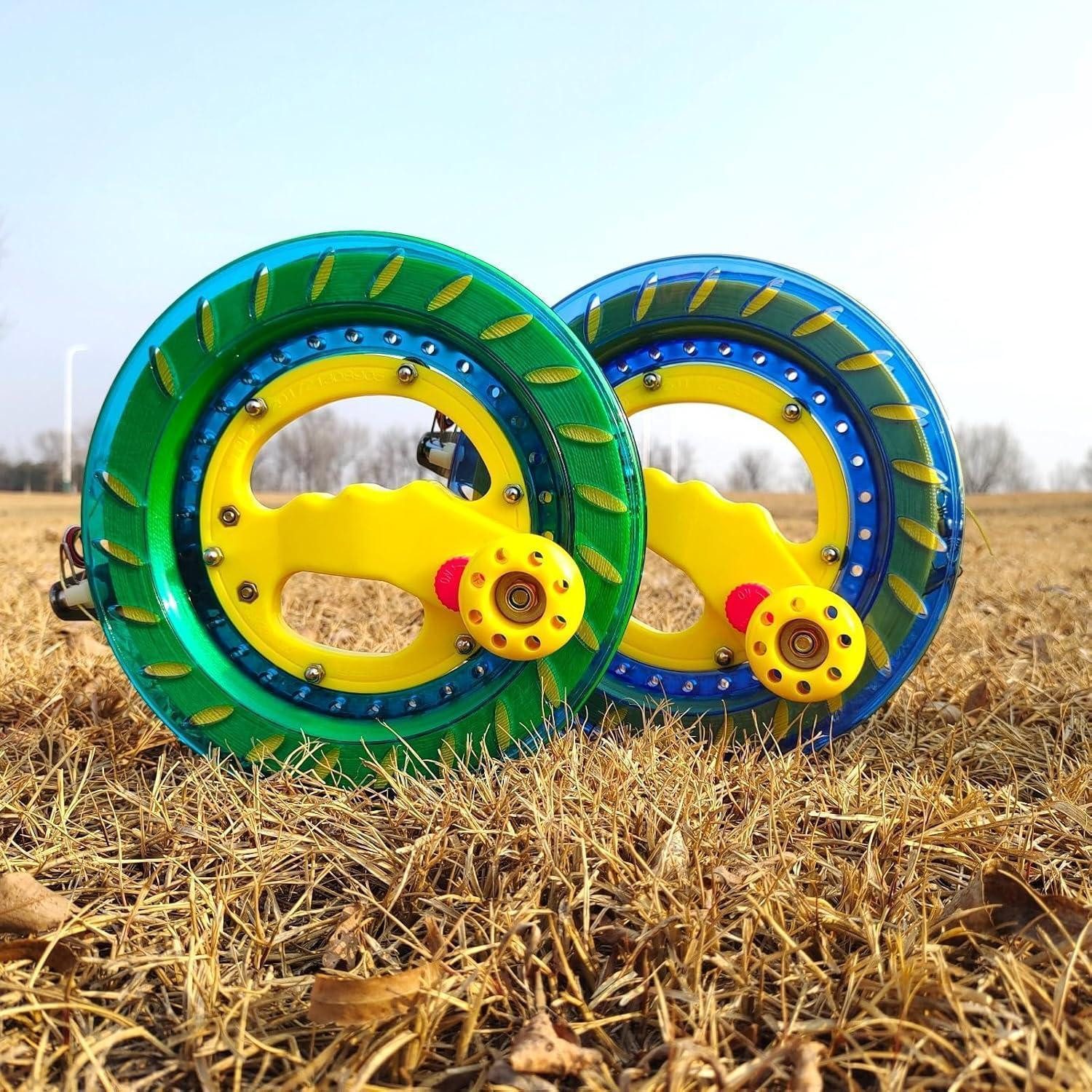 LuxusKollektion Kite Flying Hoofer Drachenwickler 20,3 cm 300 m Grün für Kinder und