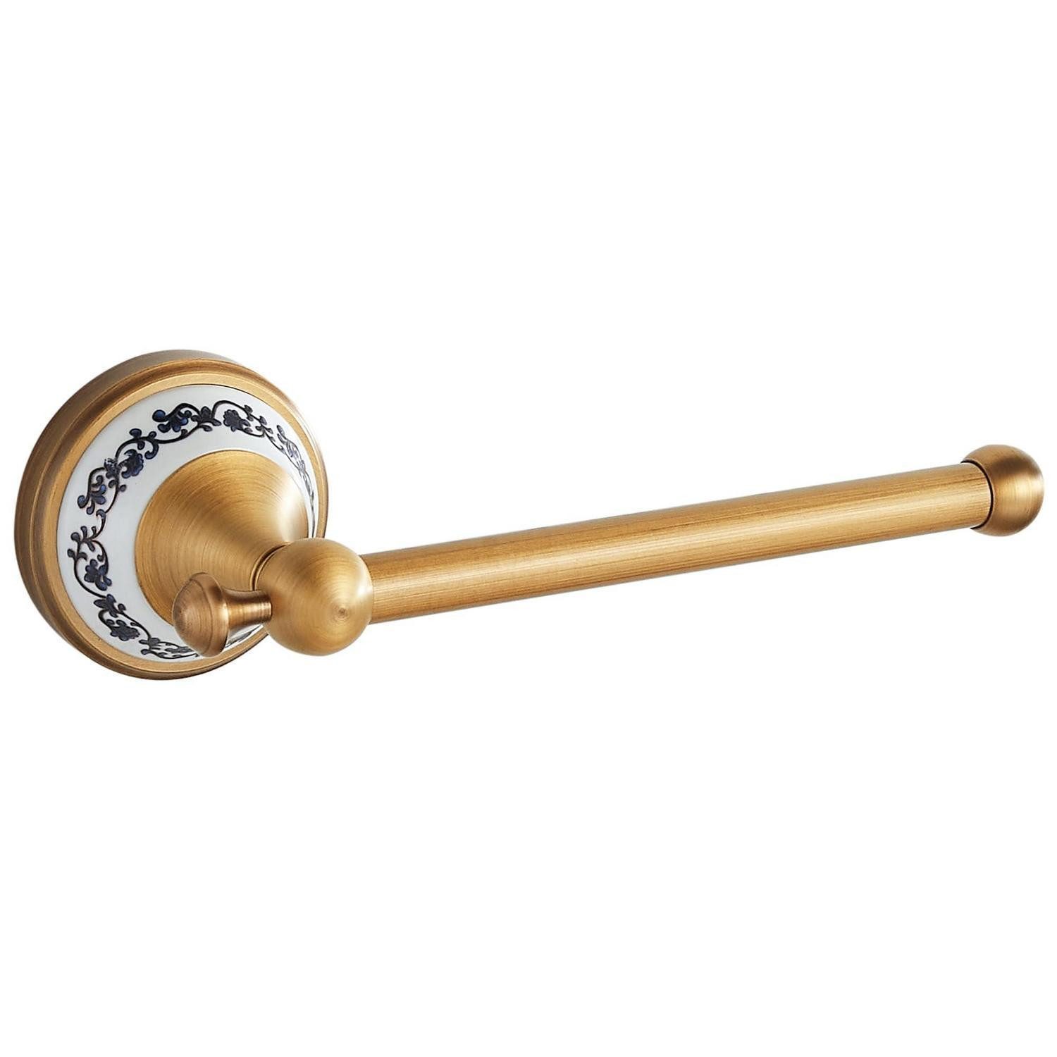 LuxusKollektion Toilettenpapierhalter Toilettenpapierhalter Bronze Messing (1-St)