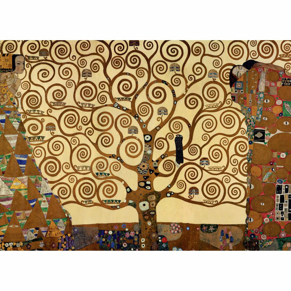 EUROGRAPHICS Puzzle Lebensbaum von Gustav Klimt, 1000 Puzzleteile