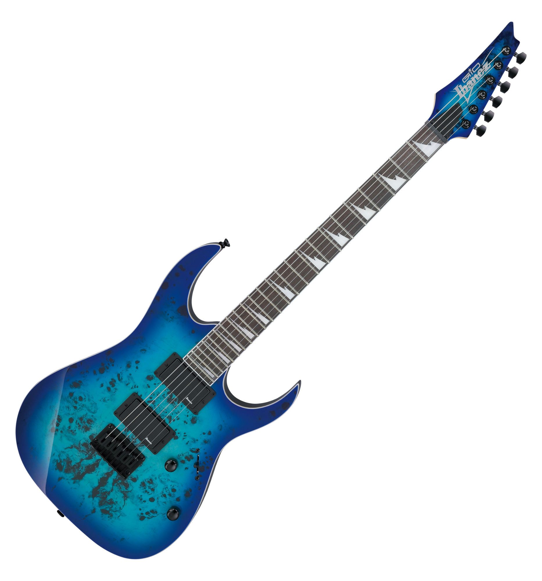 Ibanez E-Gitarre E-Gitarre mit Okoume Korpus und Ahornhals, RG, Packung