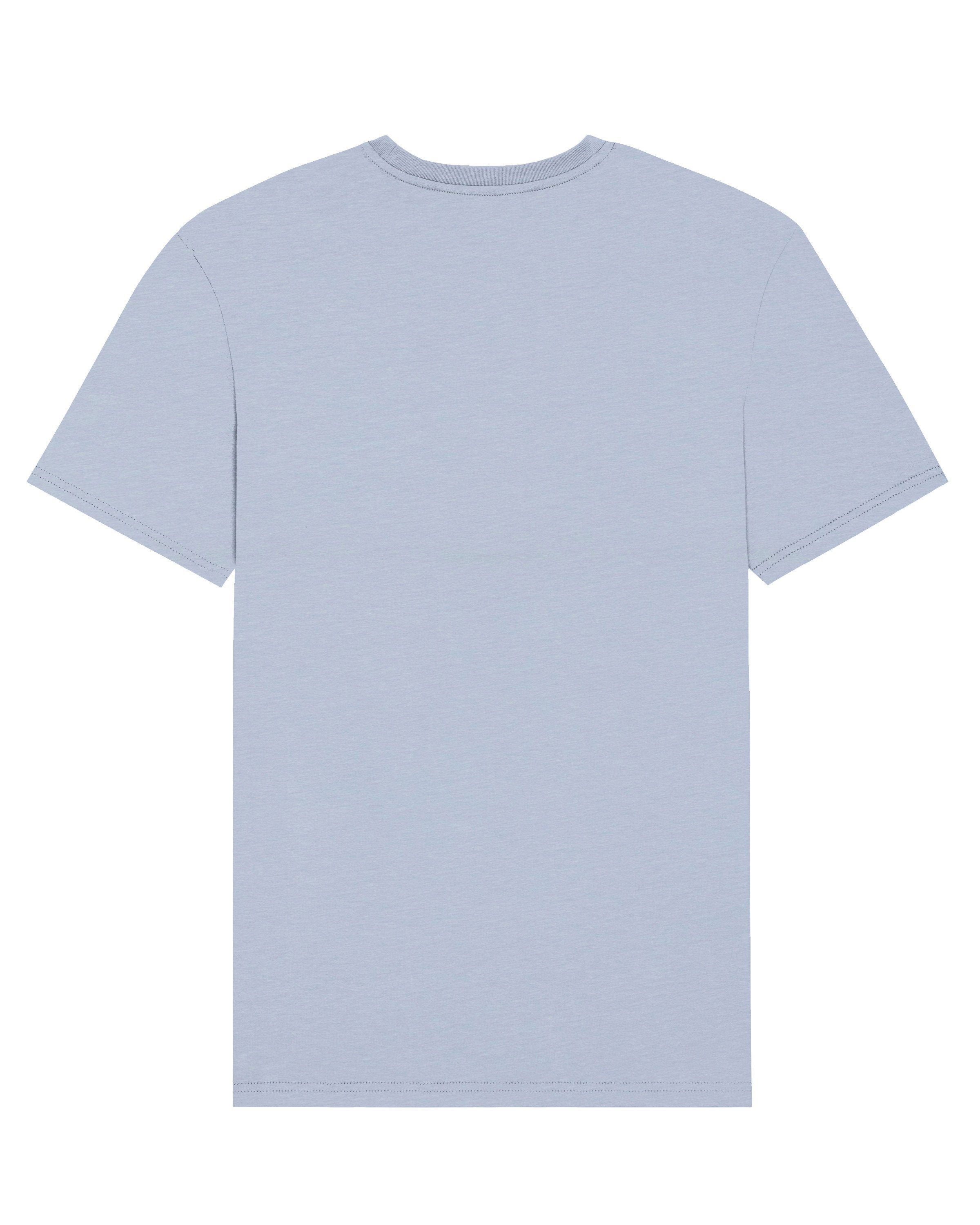 wat? Apparel Print-Shirt & Comets (1-tlg) Blue Serene Moon