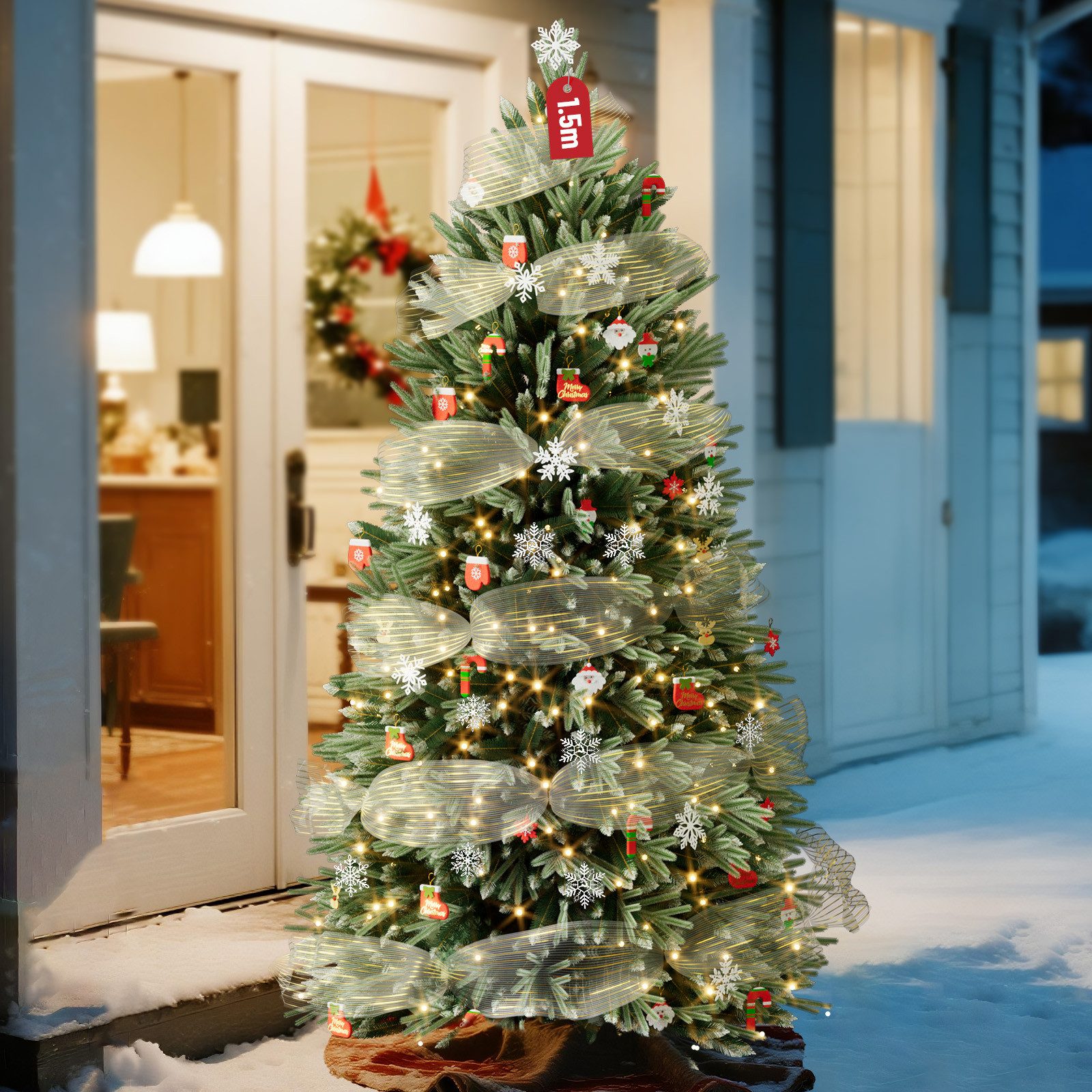 Ferghana Künstlicher Weihnachtsbaum Froli Geschmückte Weihnachtsbaum,Beleuc günstig online kaufen