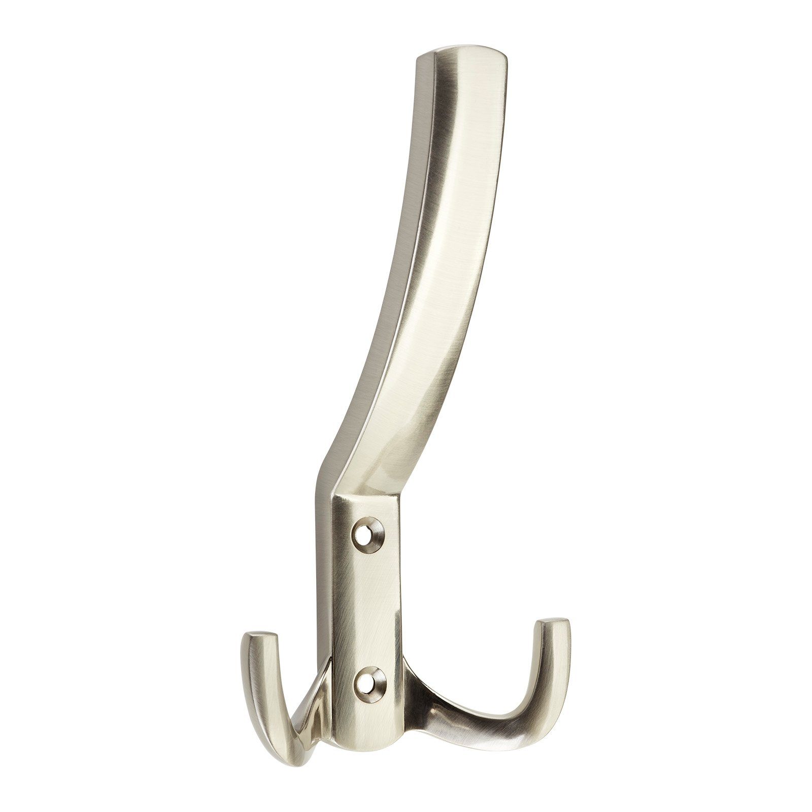 SO-TECH® Garderobenhaken JULIE STRONG - extra stabile Ausführung - Lochabstand 32 mm (1 St), Variante lang, Höhe 145,5 mm, Edelstahloptik von SO-TECH®