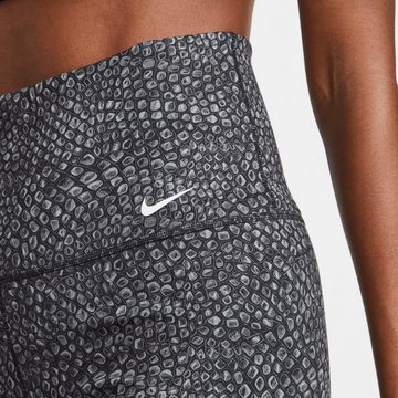 Nike Trainingstights One Dri-FIT Women's Mid-Rise " All-Over-Print Shorts