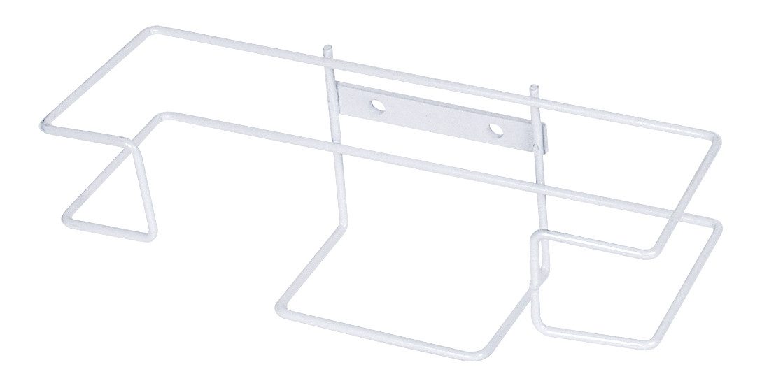 DocMed Одноразовые перчатки Handschuhbox-Halterung (Handschuhhalterung, 1-St., Medizinbedarf, Einmalhandschuh Aufbewahrung) Robuste Drahtkonstruktion, Platzsparende Wandmontage