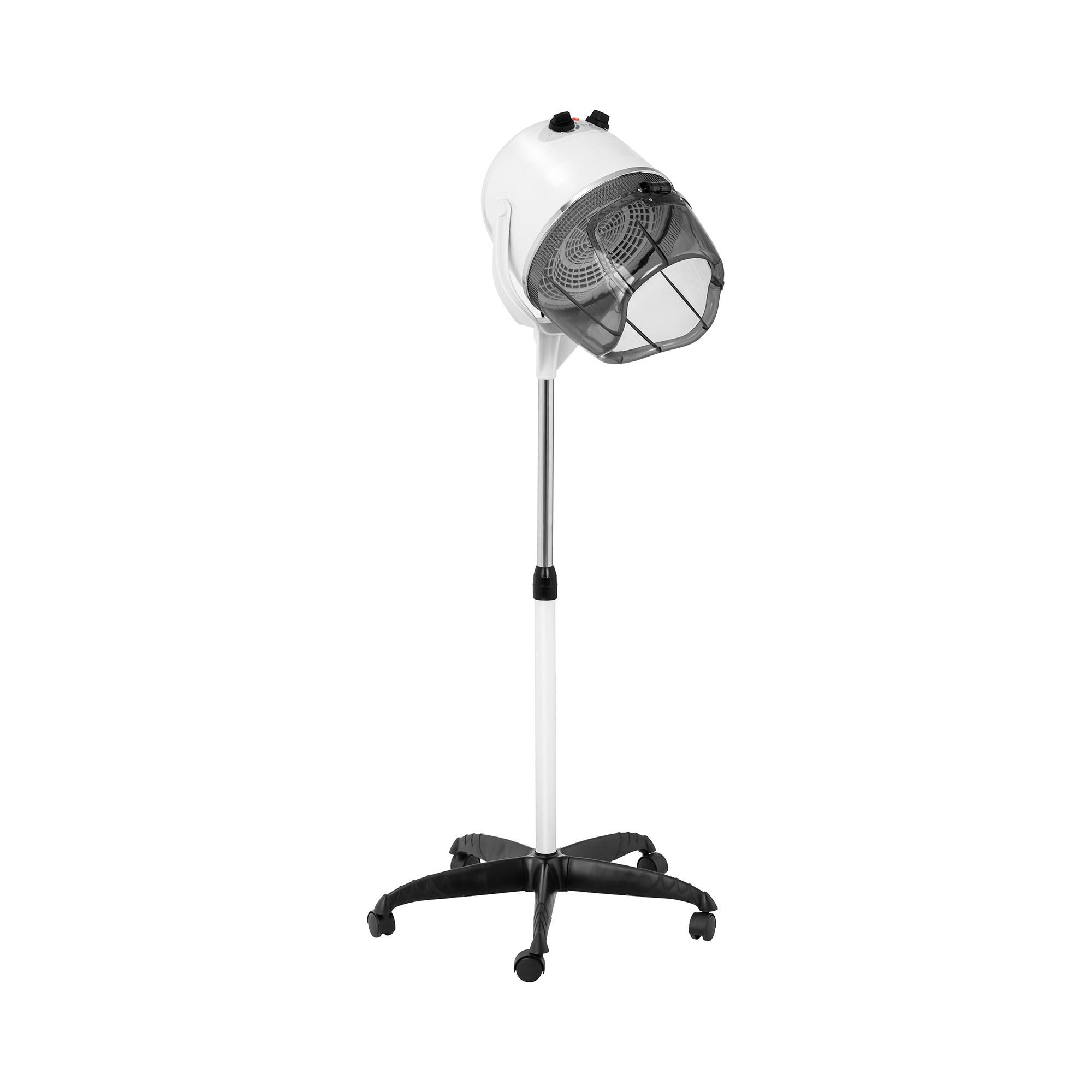 Physa Haartrockner Profi Haartrockenhaube Trockenhaube Friseur mit Stativ 1100 W weiß, 1100 W