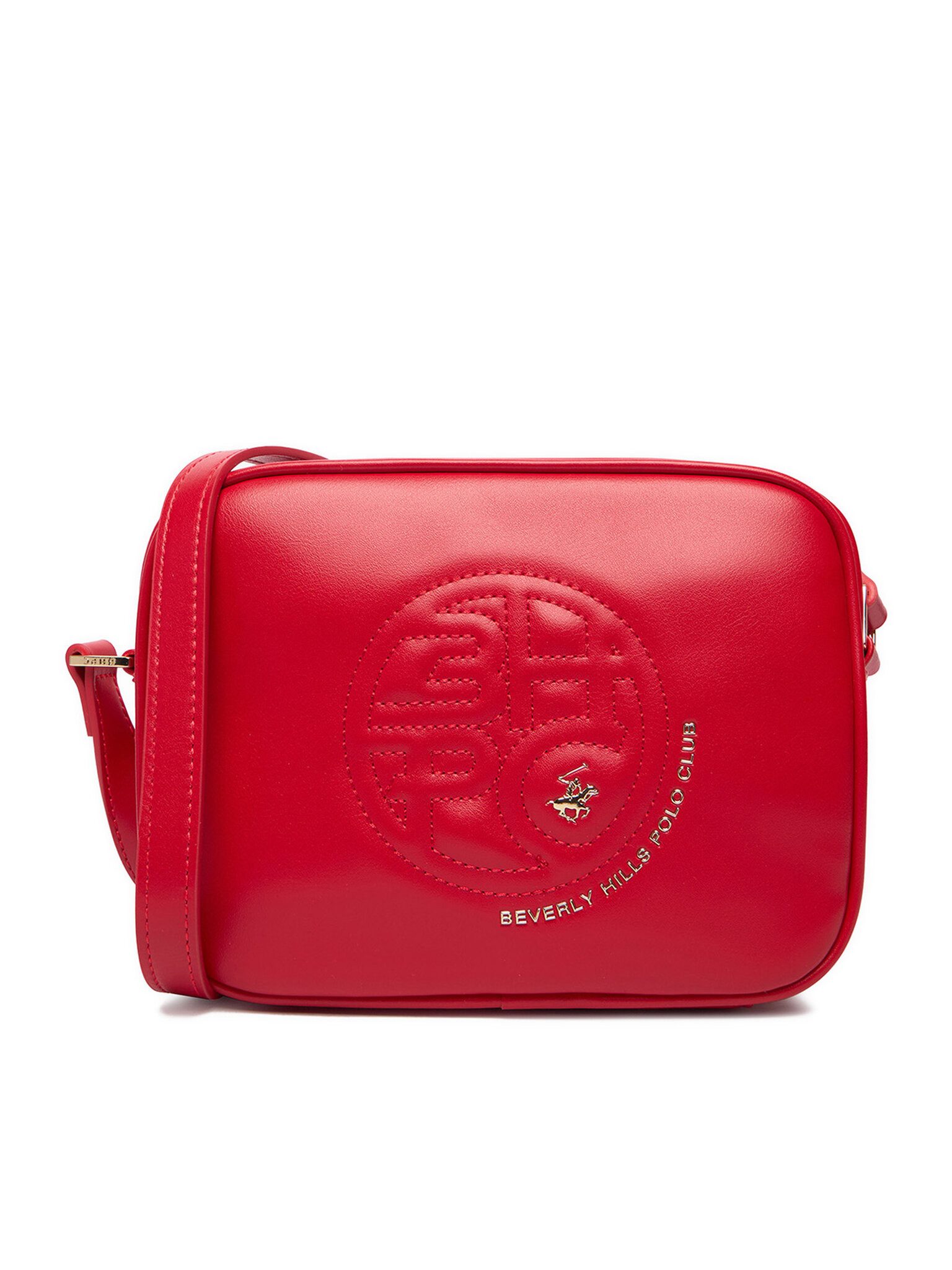 BEVERLY HILLS POLO CLUB Handtasche Beverly Hills Polo Club Damenhandtasche Rot BEVERLY HILLS POLO CLUB-CE