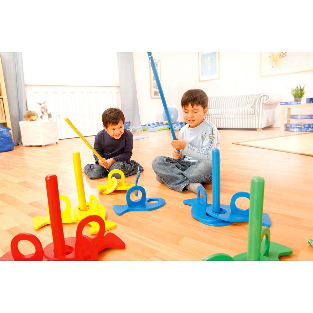 beleduc Spielesammlung Angelspiel Angelfieber, Geschicklichkeitsspiel