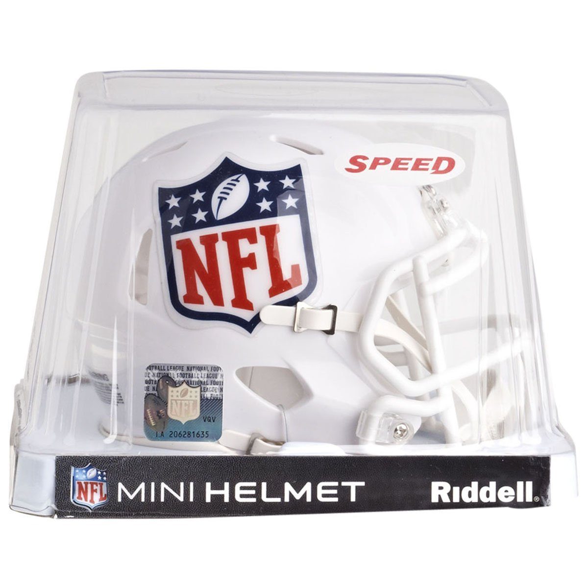 Riddell Sammelfigur Mini Football Helm NFL Speed SHIELD LOGO