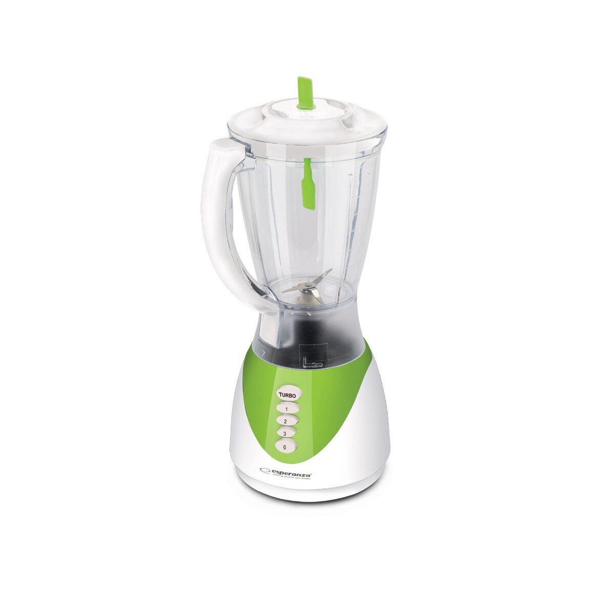 Esperanza Standmixer Esperanza Piña Colada Ärmelblender grau mit Edelstahlmesser