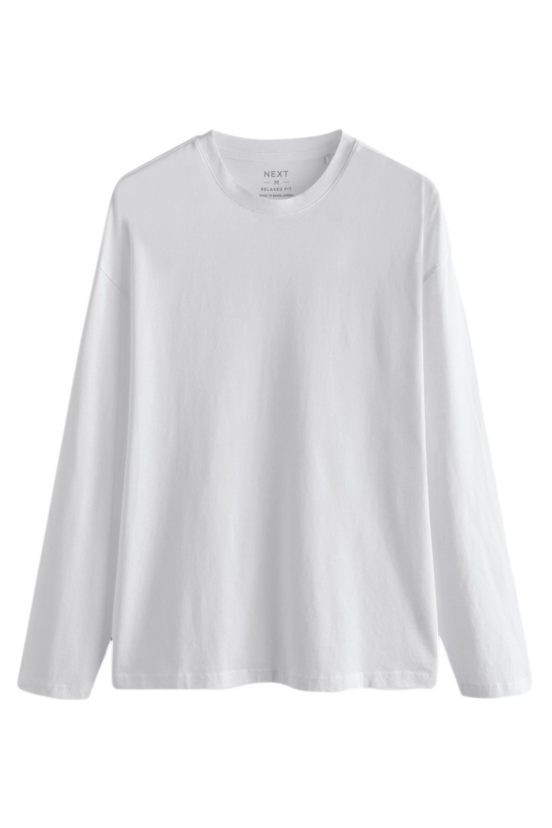 Next Langarmshirt Relaxed Fit Langarmshirt aus günstig online kaufen