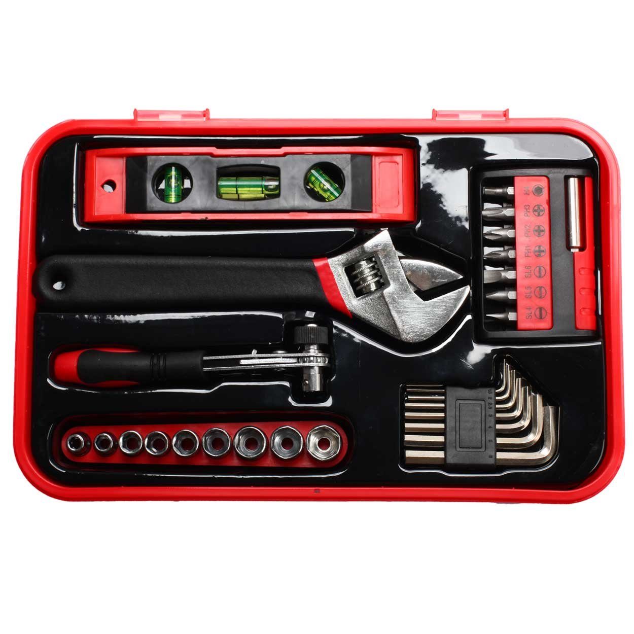 Handwerkzeug SCHMIDT 27-teilig security tools Box Set Werkzeugsatz Werkzeugkoffer TS-27 Werkzeugset