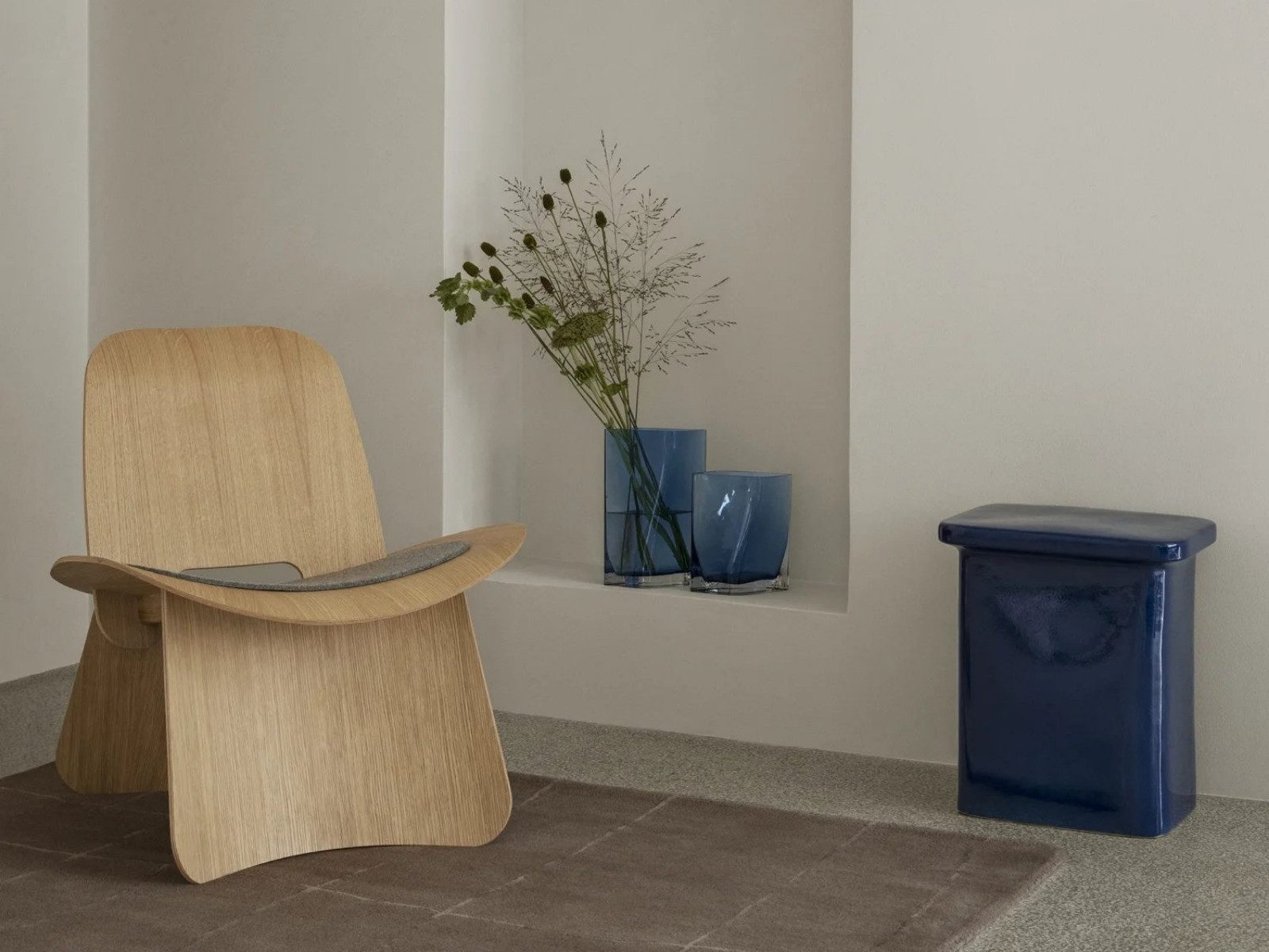 blomus Dekovase DUASIS Vase S ocean cavern 21cm (Vasen)