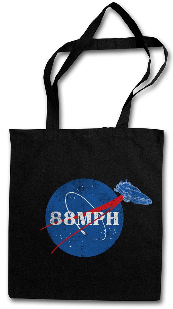 Beuteltasche 88 Mph Stofftasche Back To Zurück The In Zukunft Car Future Miles Per