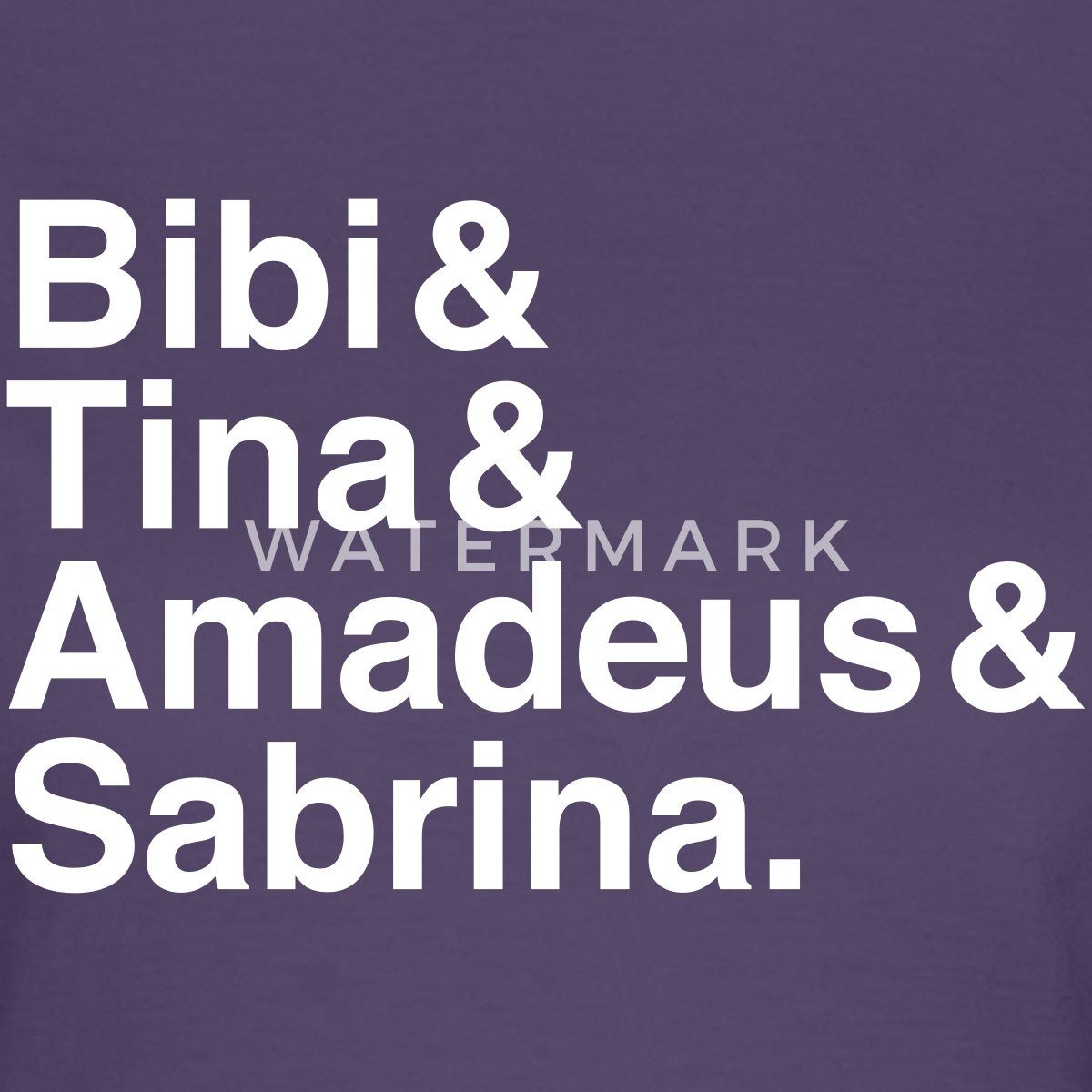 Spreadshirt T-Shirt Bibi Und Tina Amadeus günstig online kaufen